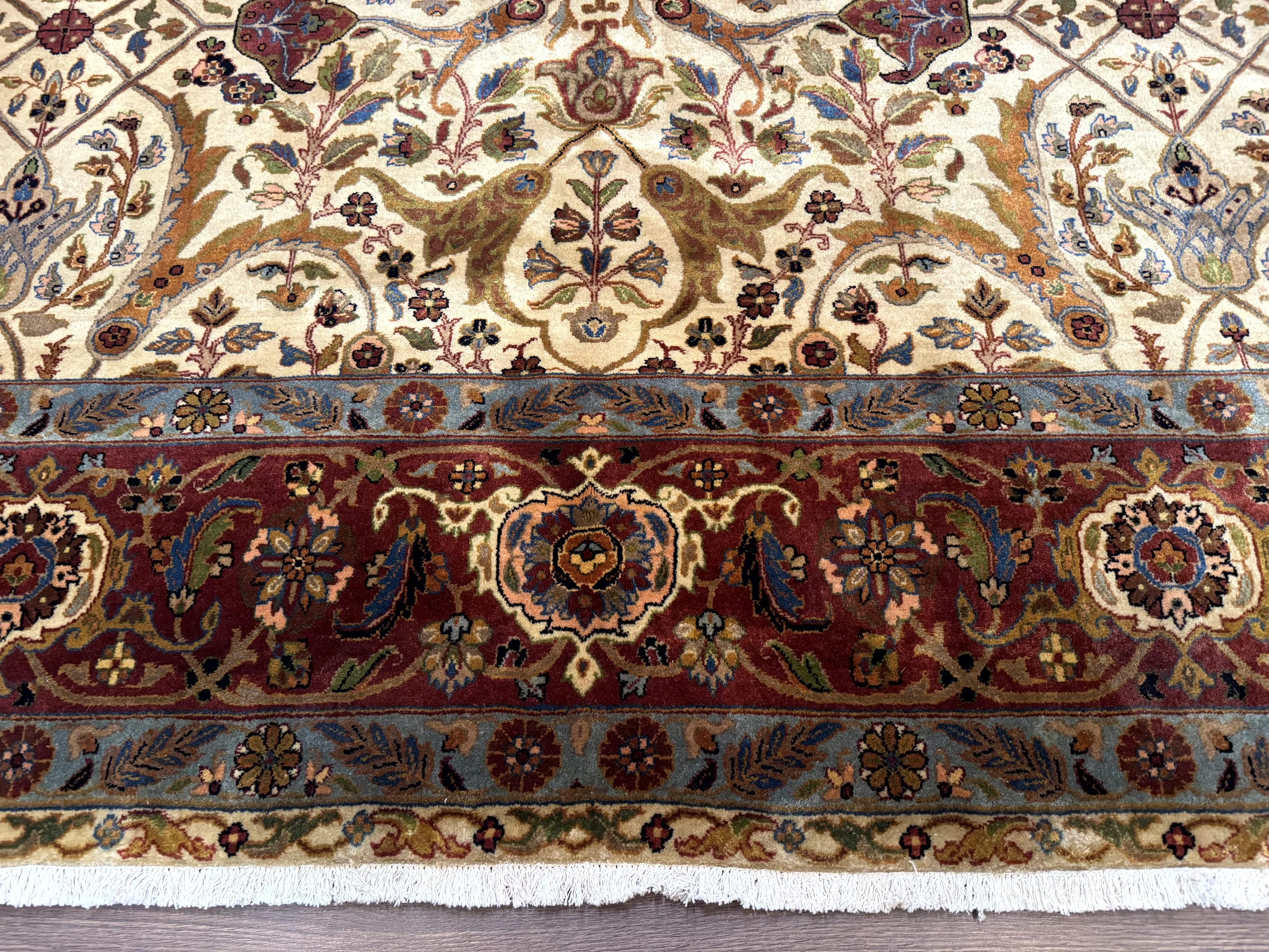 Persian Bidjar Rug 9x12 - Mustafi Allover Pattern - Traditional Carpet - Jewel Rugs