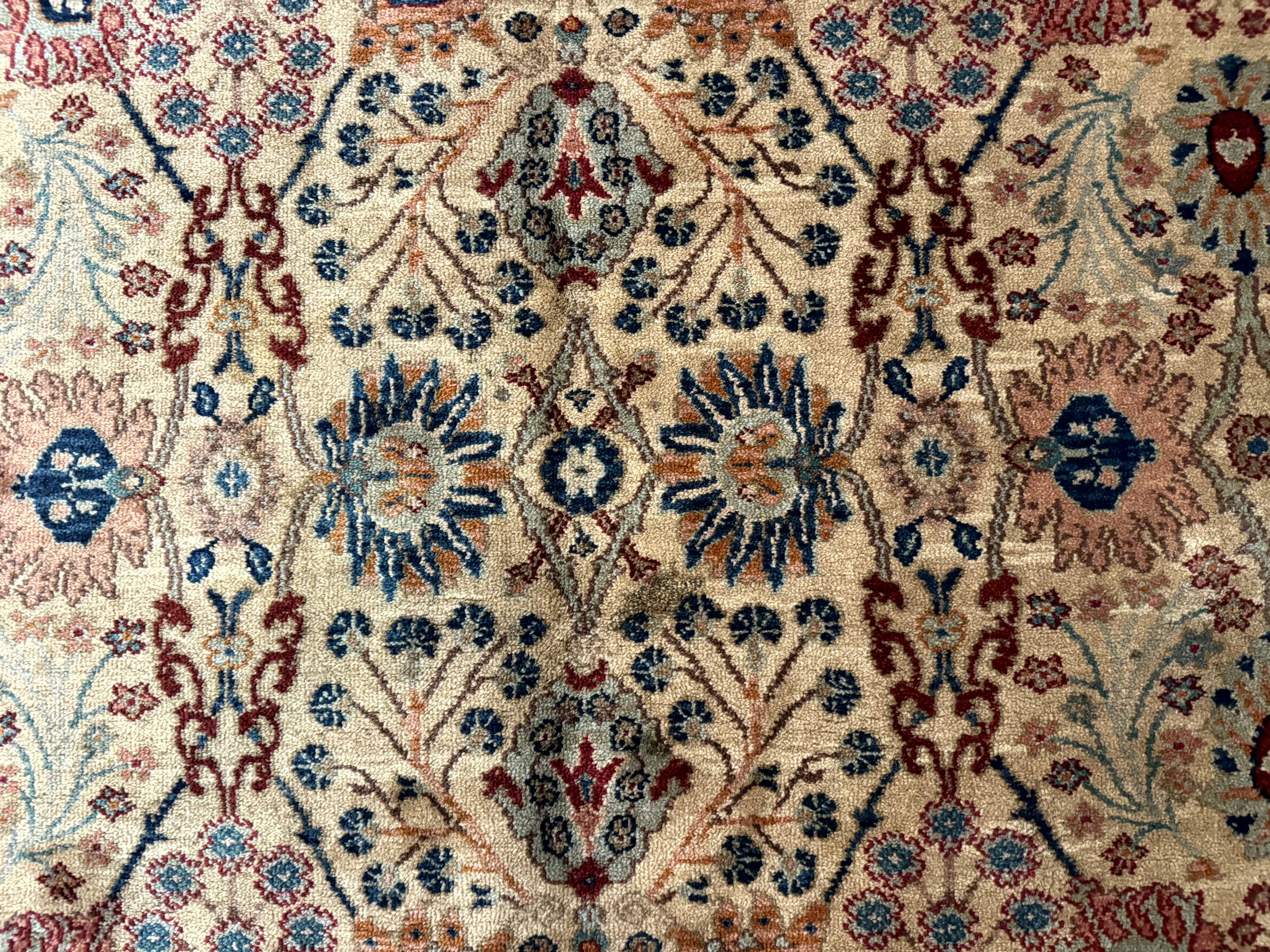 8.8 x 12 Karastan Samovar Teawash Rug #900-901, Persian Vase, Wool, Vintage - Jewel Rugs