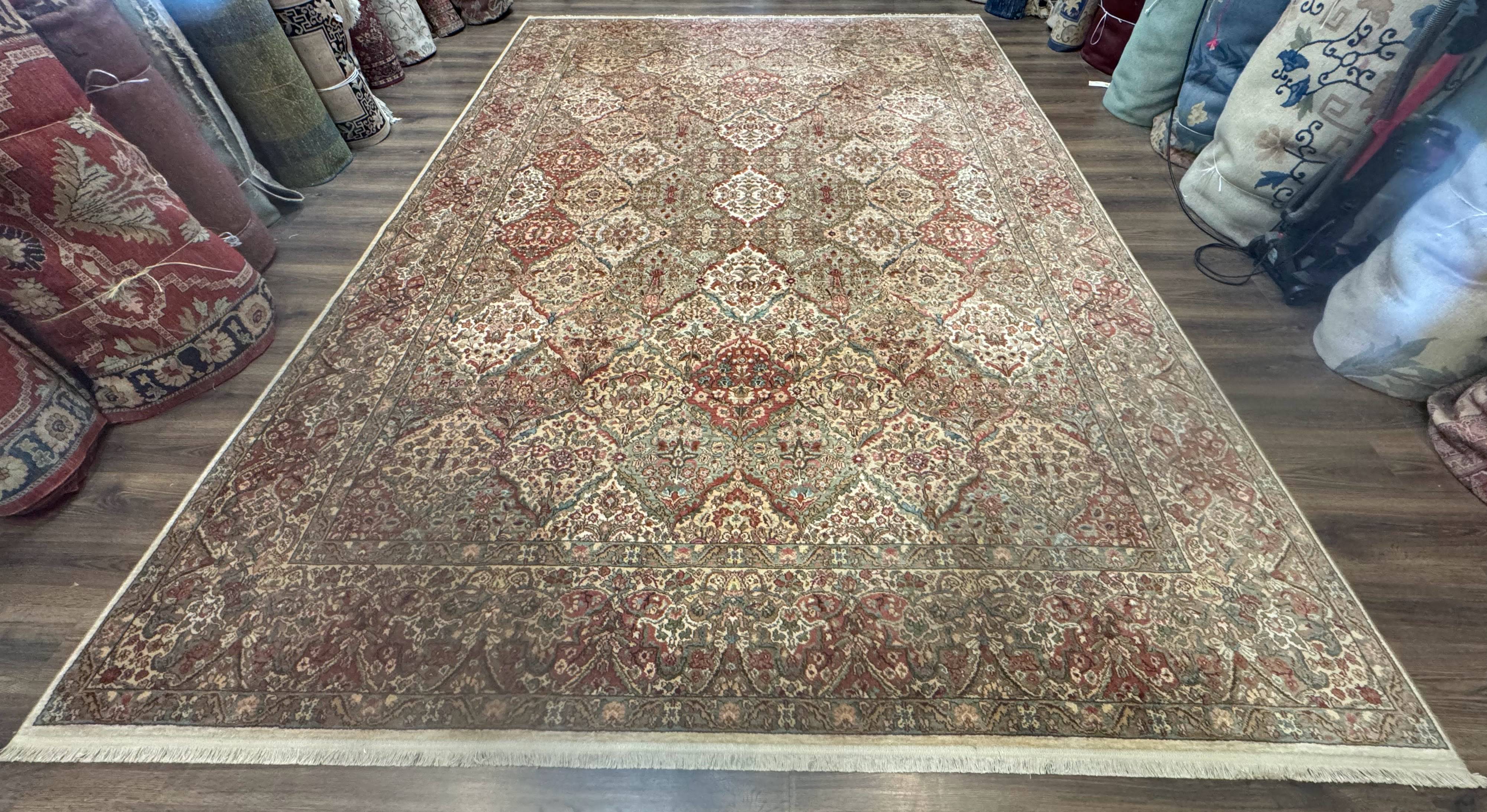 10x14 Karastan Empress Kirman Rug #700/719, Vintage Wool Discontinued Karastan - Jewel Rugs