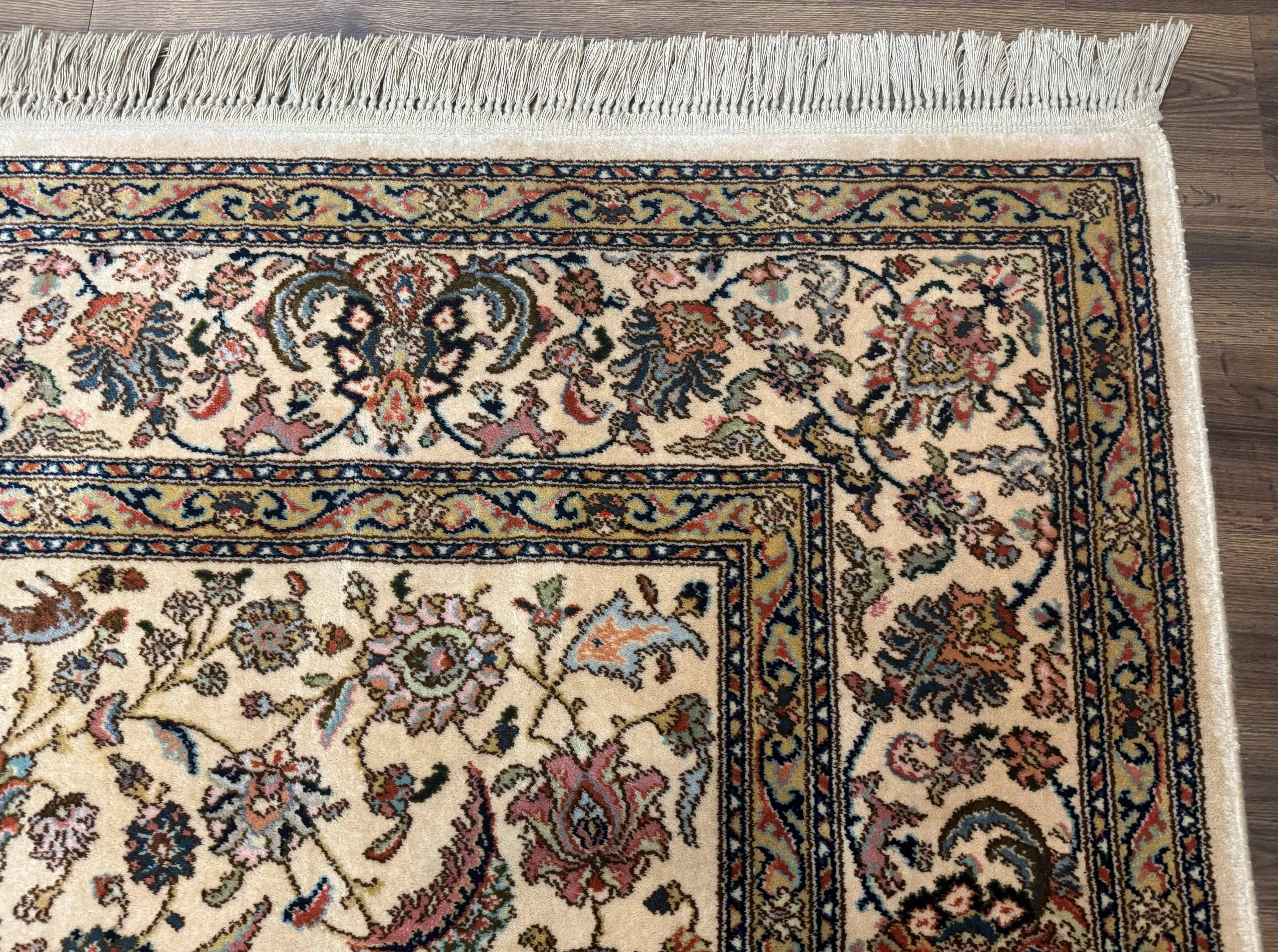 8.8 x 12 Karastan Tabriz Rug #738 Wool Vintage Discontinued Original 700 Series - Jewel Rugs