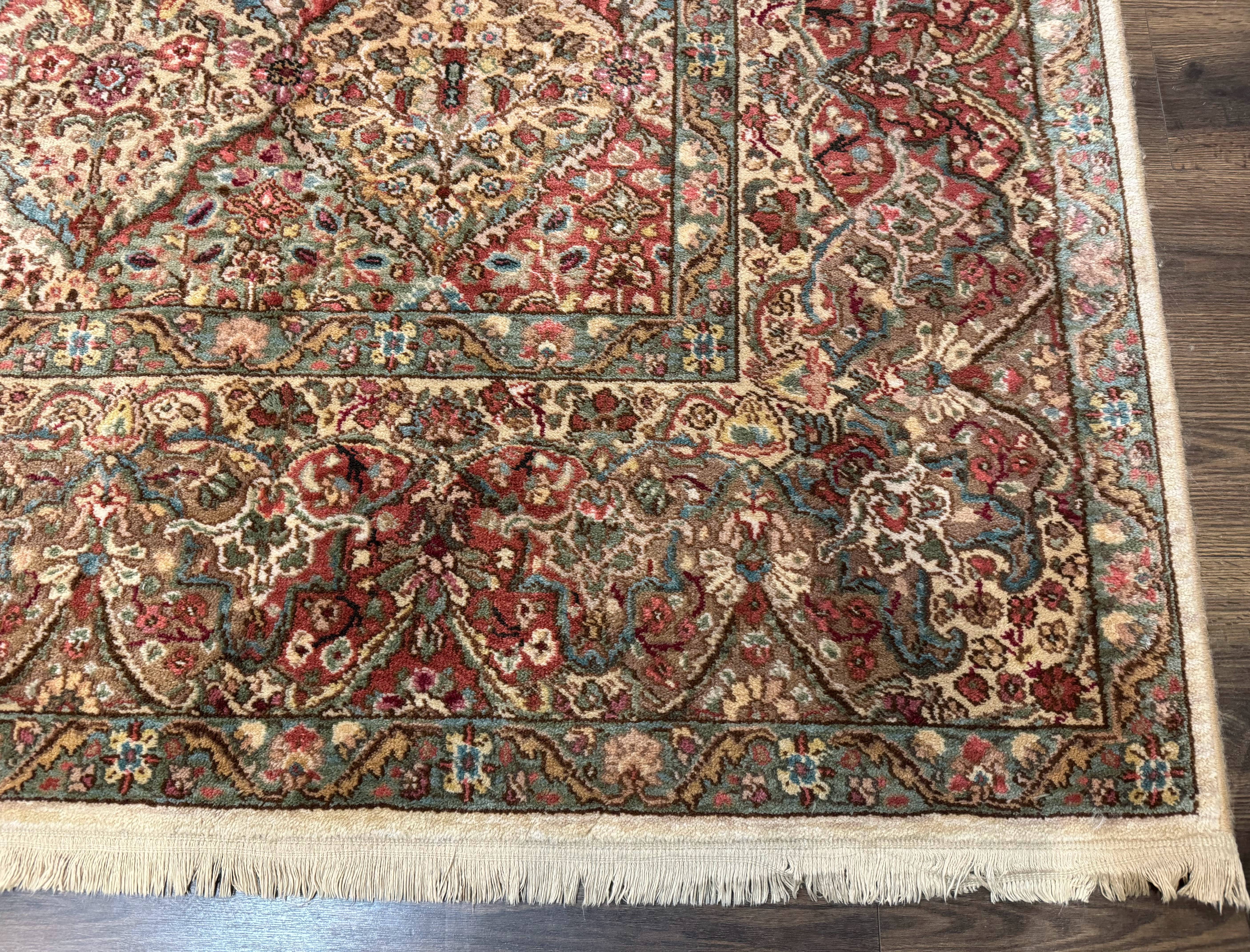 10x14 Karastan Empress Kirman Rug #700/719, Vintage Wool Discontinued Karastan - Jewel Rugs
