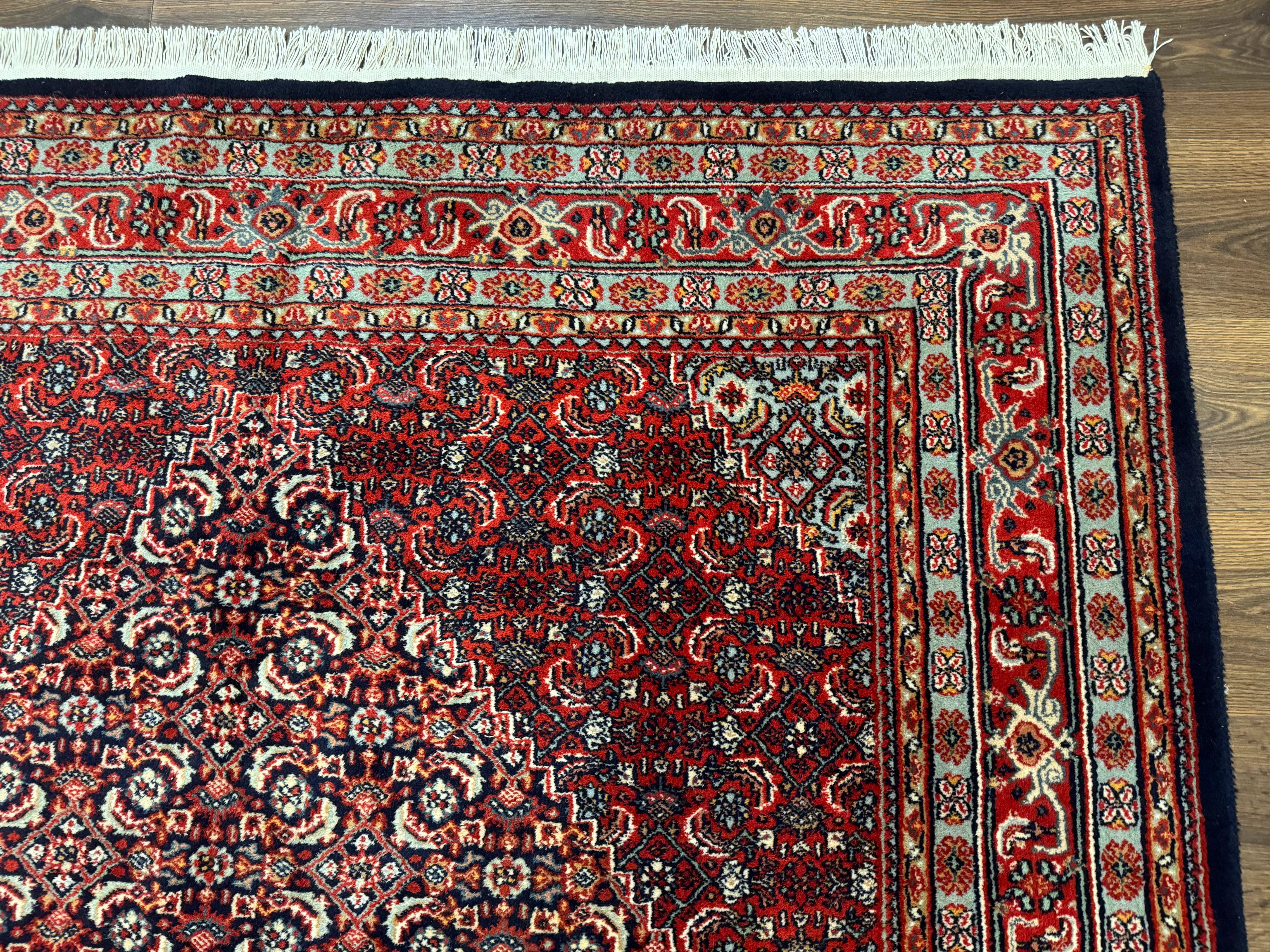 Indo Persian Bijar Rug 6x9, Hand Knotted Wool Carpet - Jewel Rugs