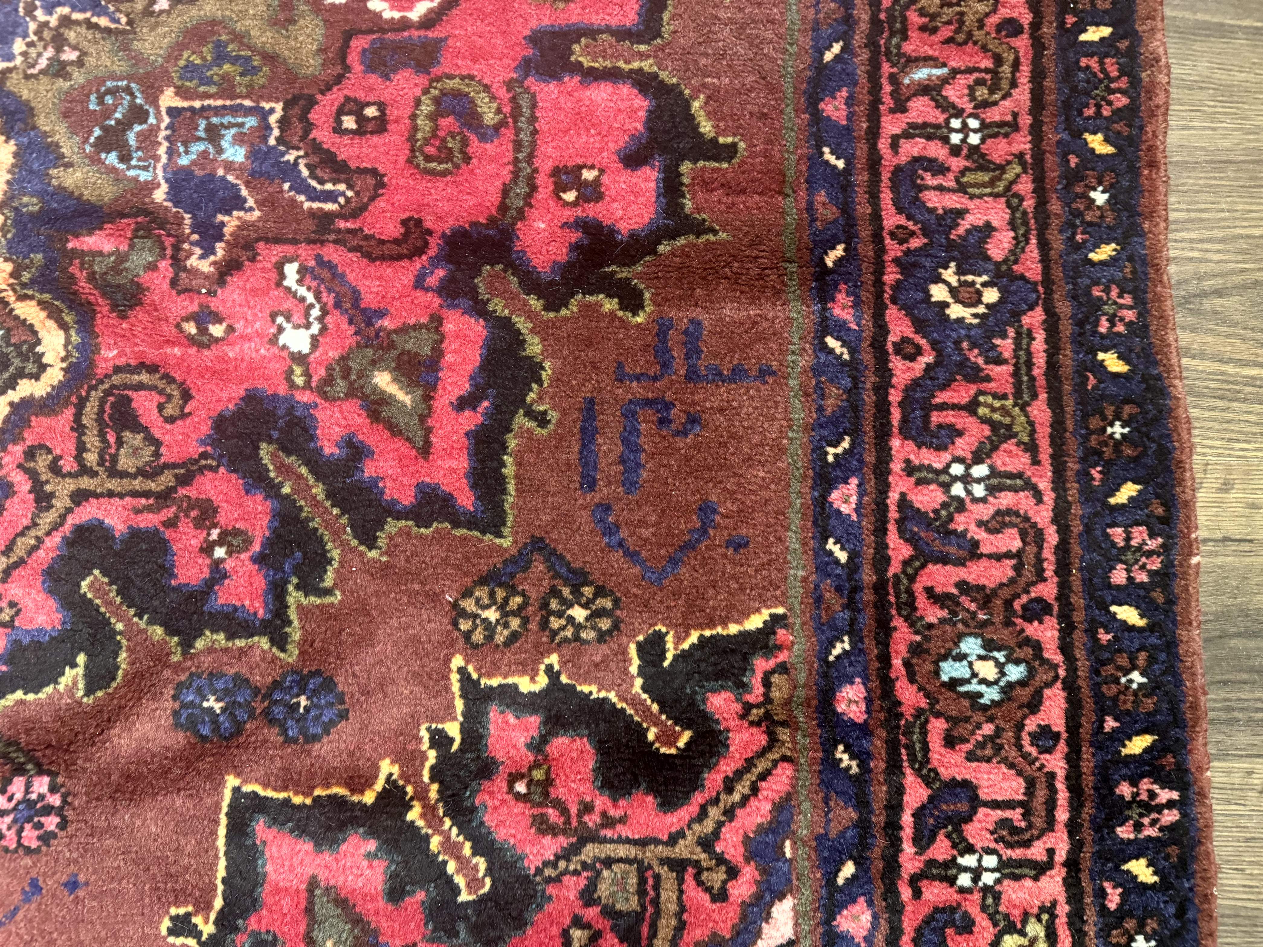 Persian Tafresh Rug 4x7 – Red, Large Medallion, Hand-Knotted Wool Vintage Carpet - Jewel Rugs