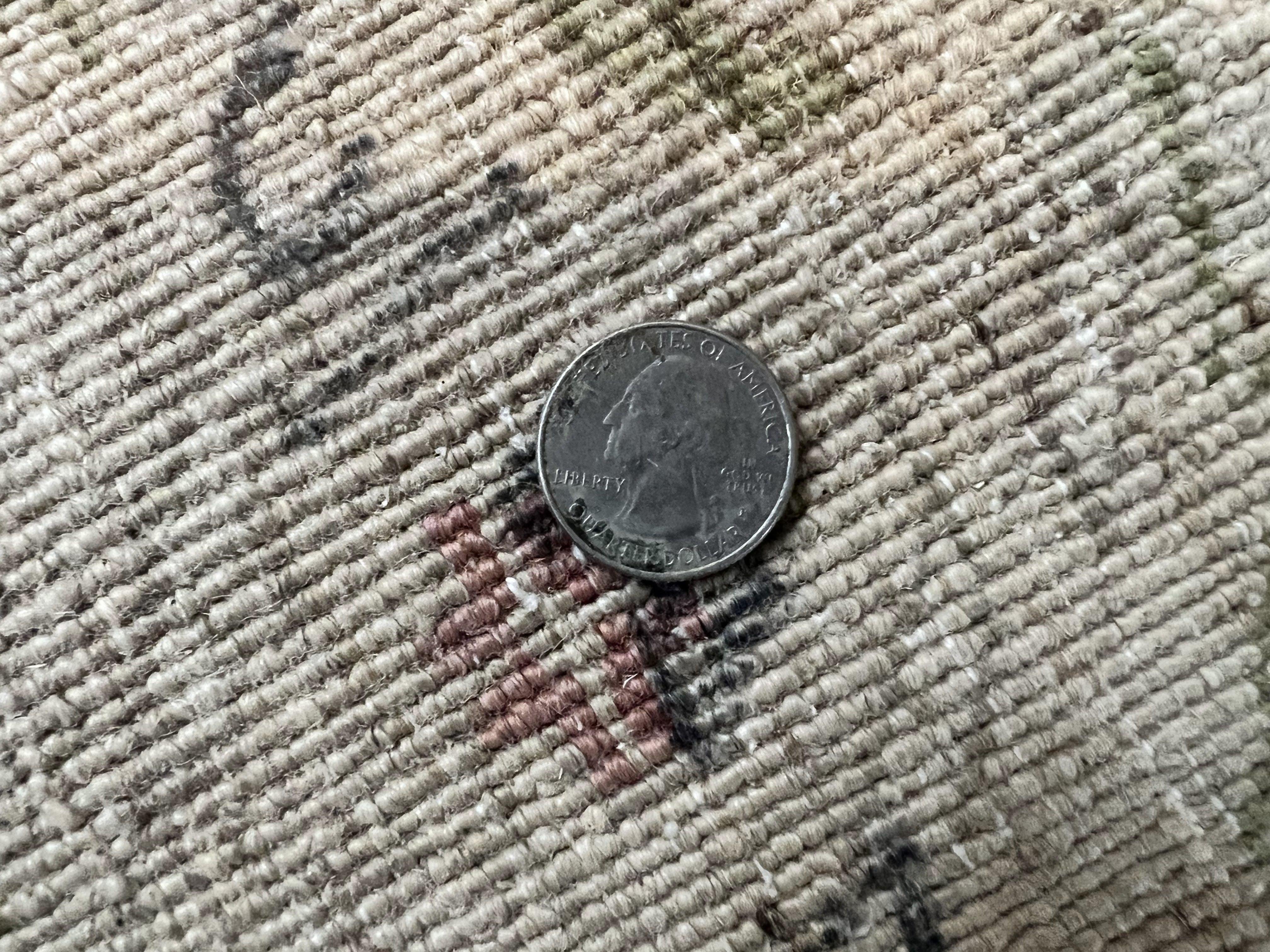 Pakistani Oushak Rug 6 x 9.6, Handmade Wool Peshawar Carpet, Farmhouse Rug - Jewel Rugs