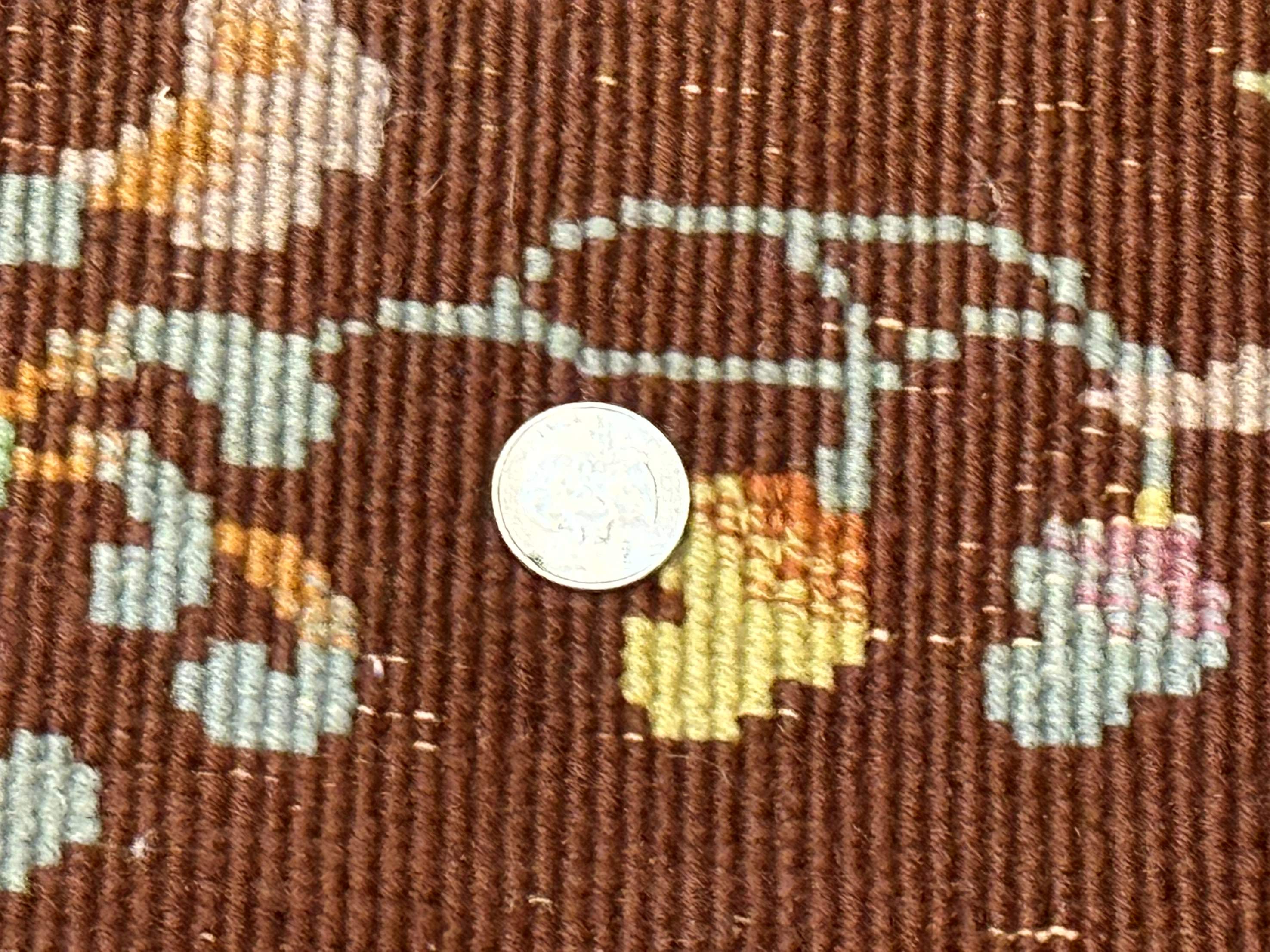 Small Chinese Art Deco Rug 2x3, Wool, Antique, Nichols - Jewel Rugs