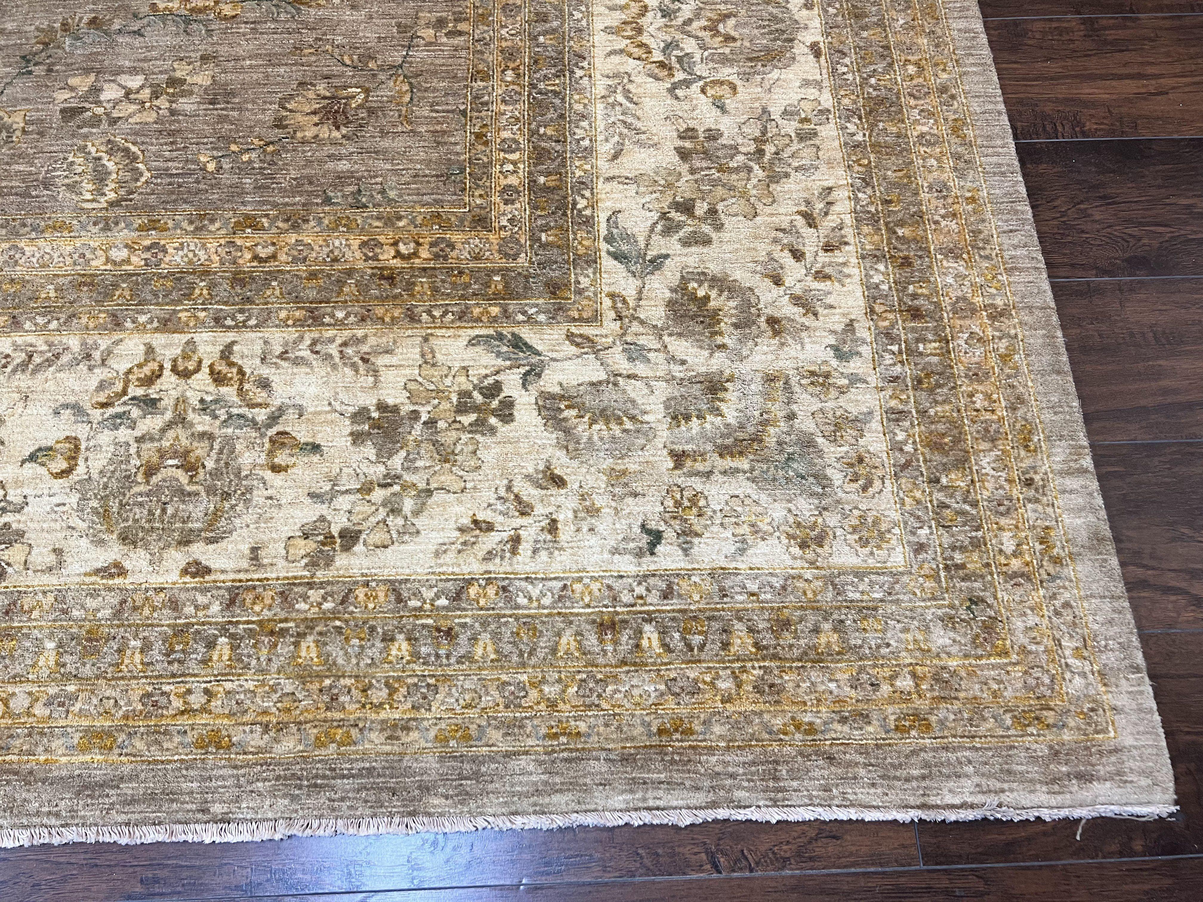 Pak Persian Rug 12x15, Wool Hand Knotted Oriental Floral Carpet, Signed by Master Weaver, 12x15 Large Palace Size Rug - Jewel Rugs