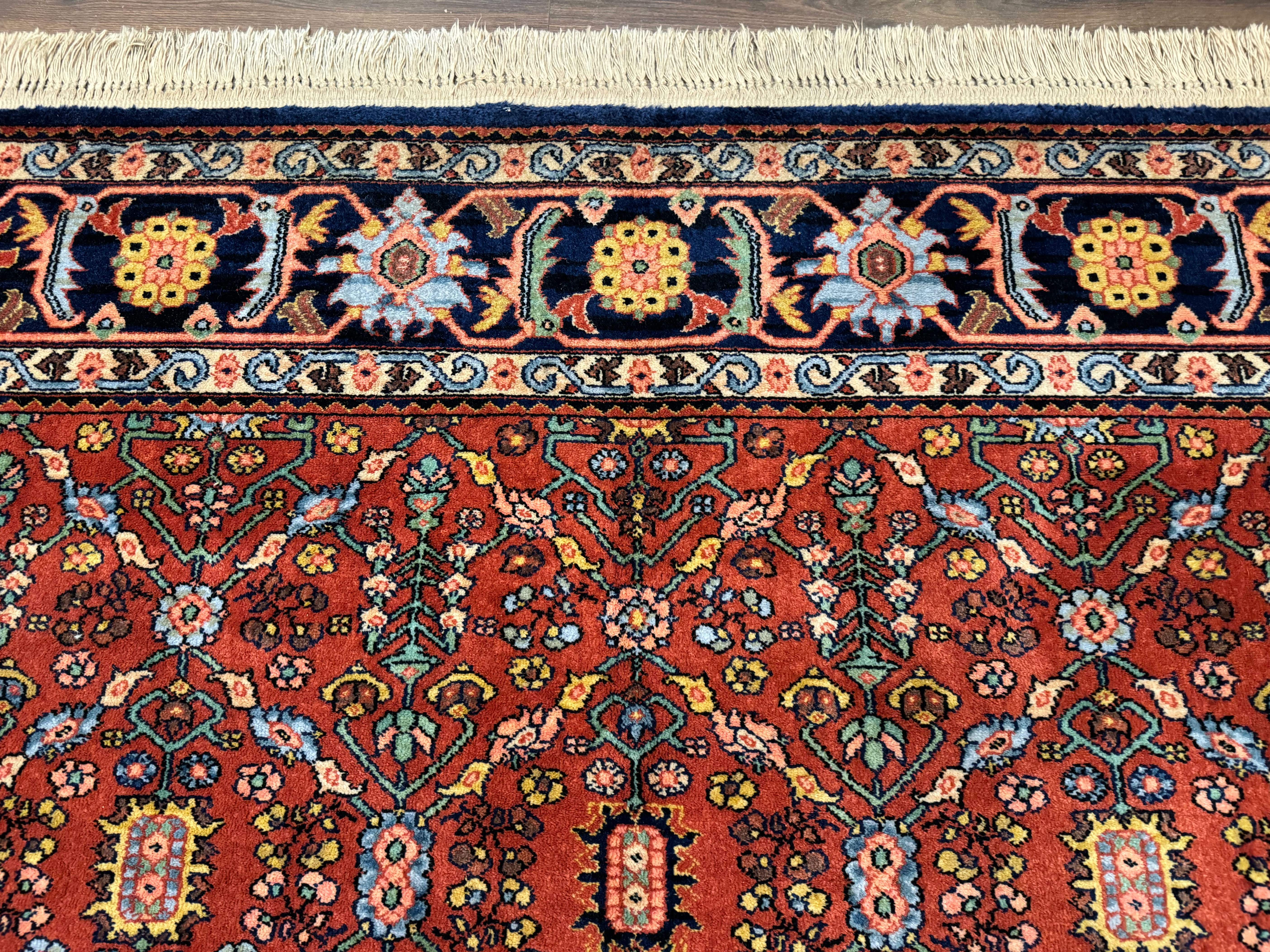 Vintage Karastan Rug, 8.8 x 12 Karastan Serapi Pattern #729, Original Karastan Collection, Wool Karastan Carpet, 700 Series, Discontinued - Jewel Rugs