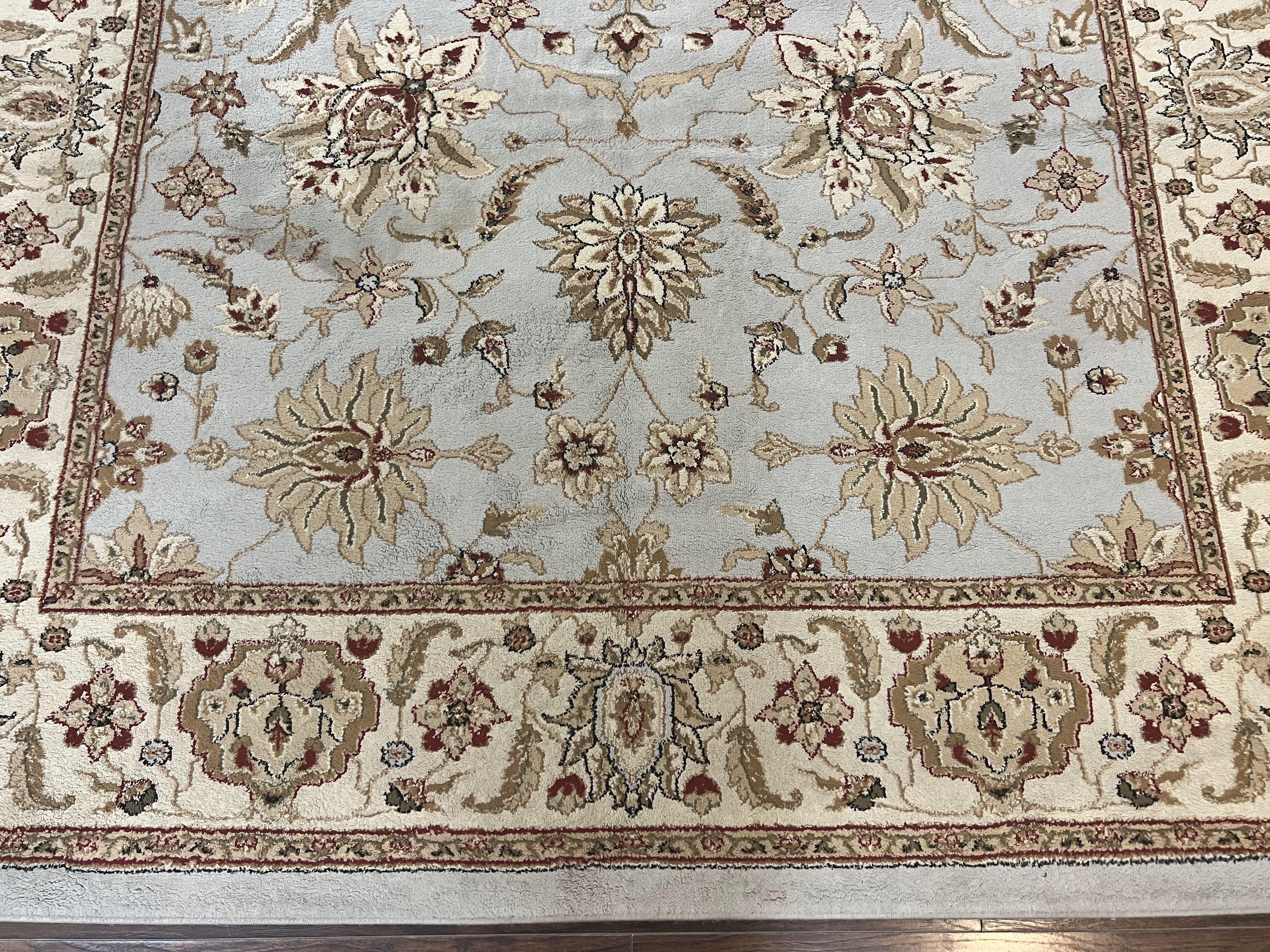 Safavieh Rug 8x11, Lyndhurst Collection, Indoor Outdoor Rug, Floral Allover Oriental Carpet - Jewel Rugs