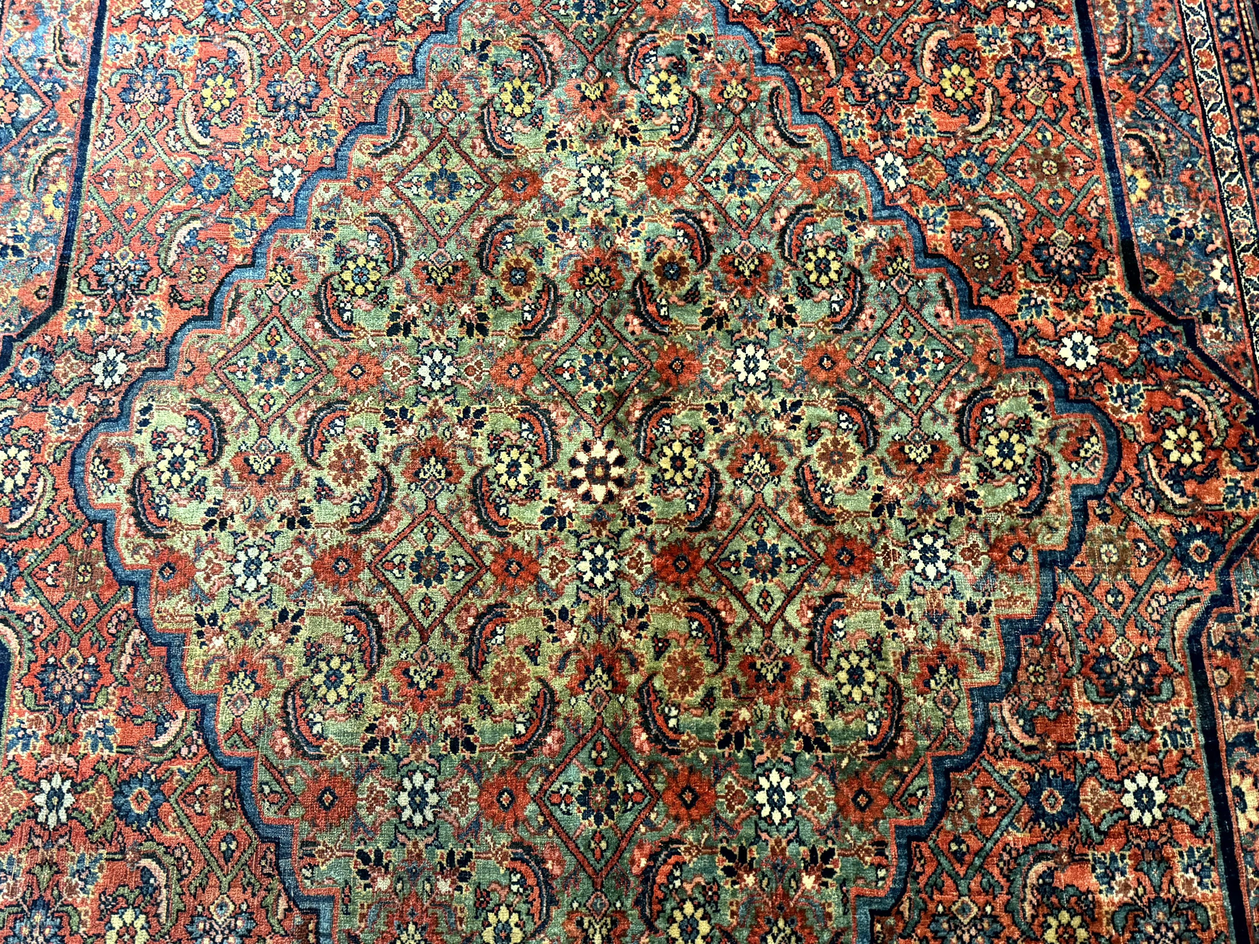 Antique Persian Bijar Rug 7x15 - Jewel Rugs