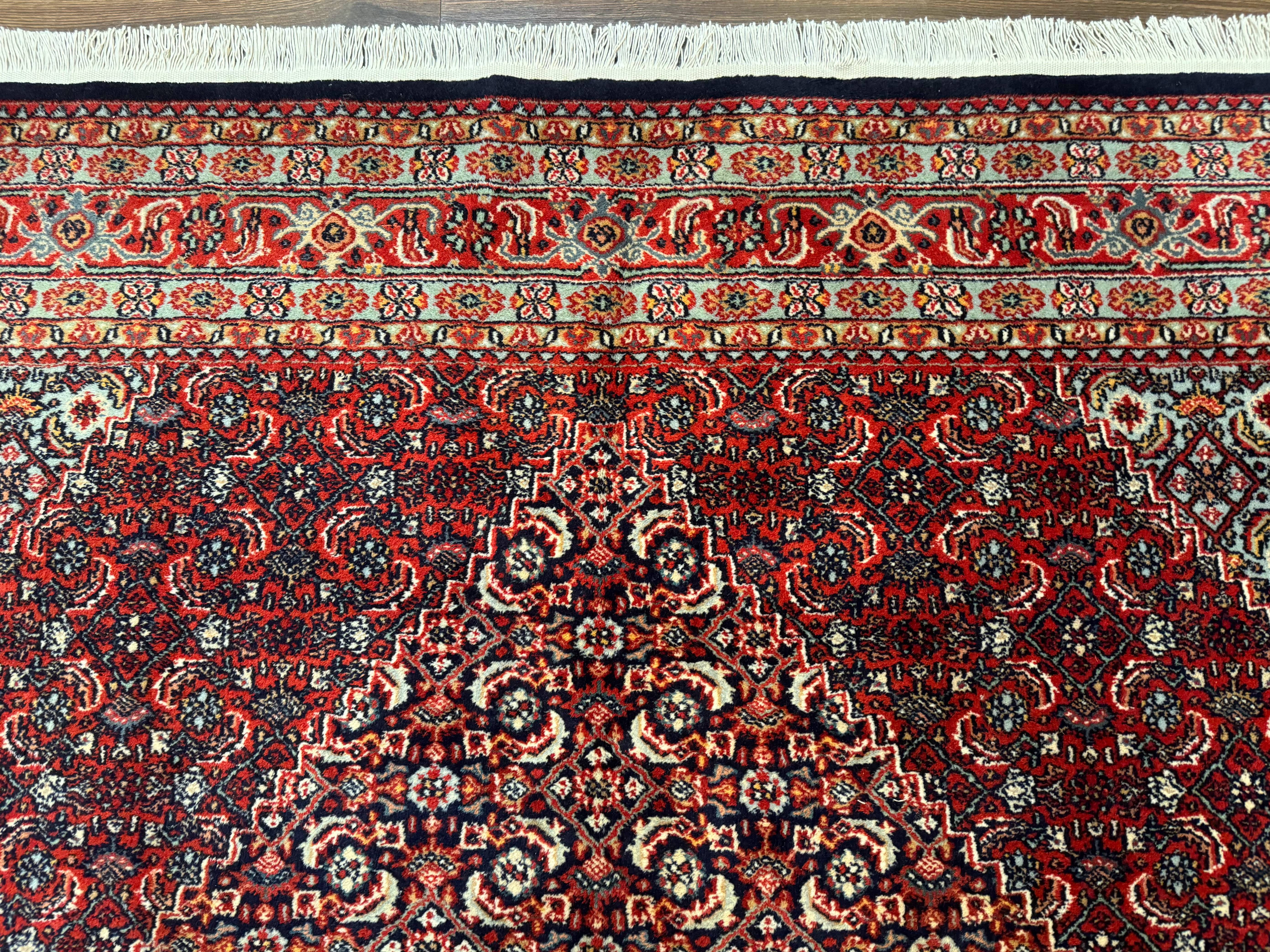 Indo Persian Bijar Rug 6x9, Hand Knotted Wool Carpet - Jewel Rugs