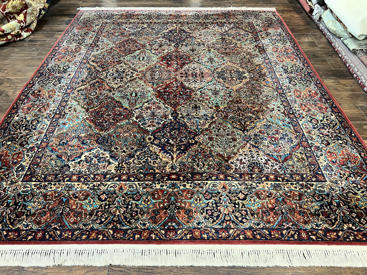 Karastan Multicolor Panel Kirman Rug #717, Wool Karastan Rug 8.8 x 10 ...