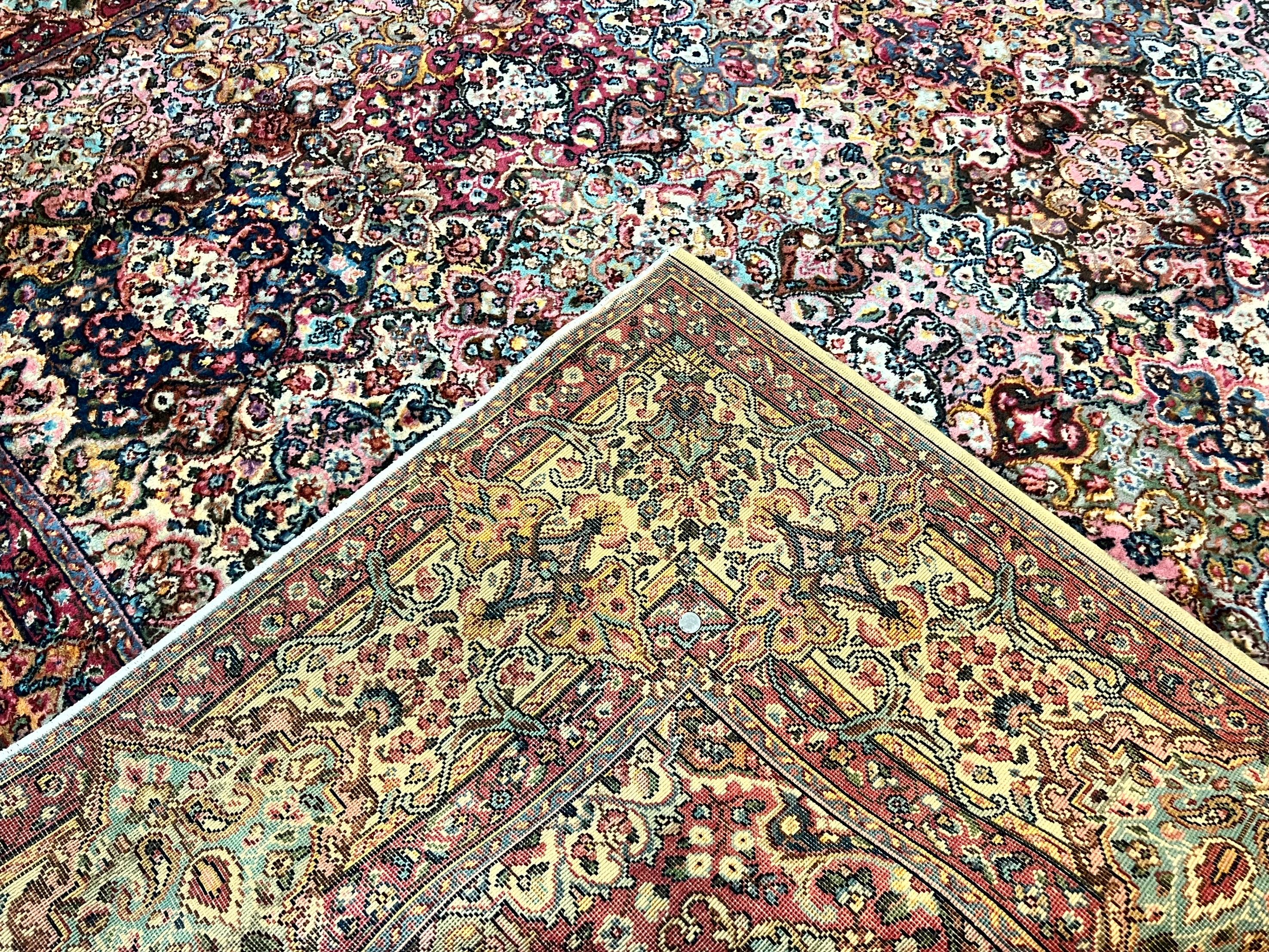 Karastan Rug 9x12 Lanamar Multicolor Panel Kirman #5514, Rare