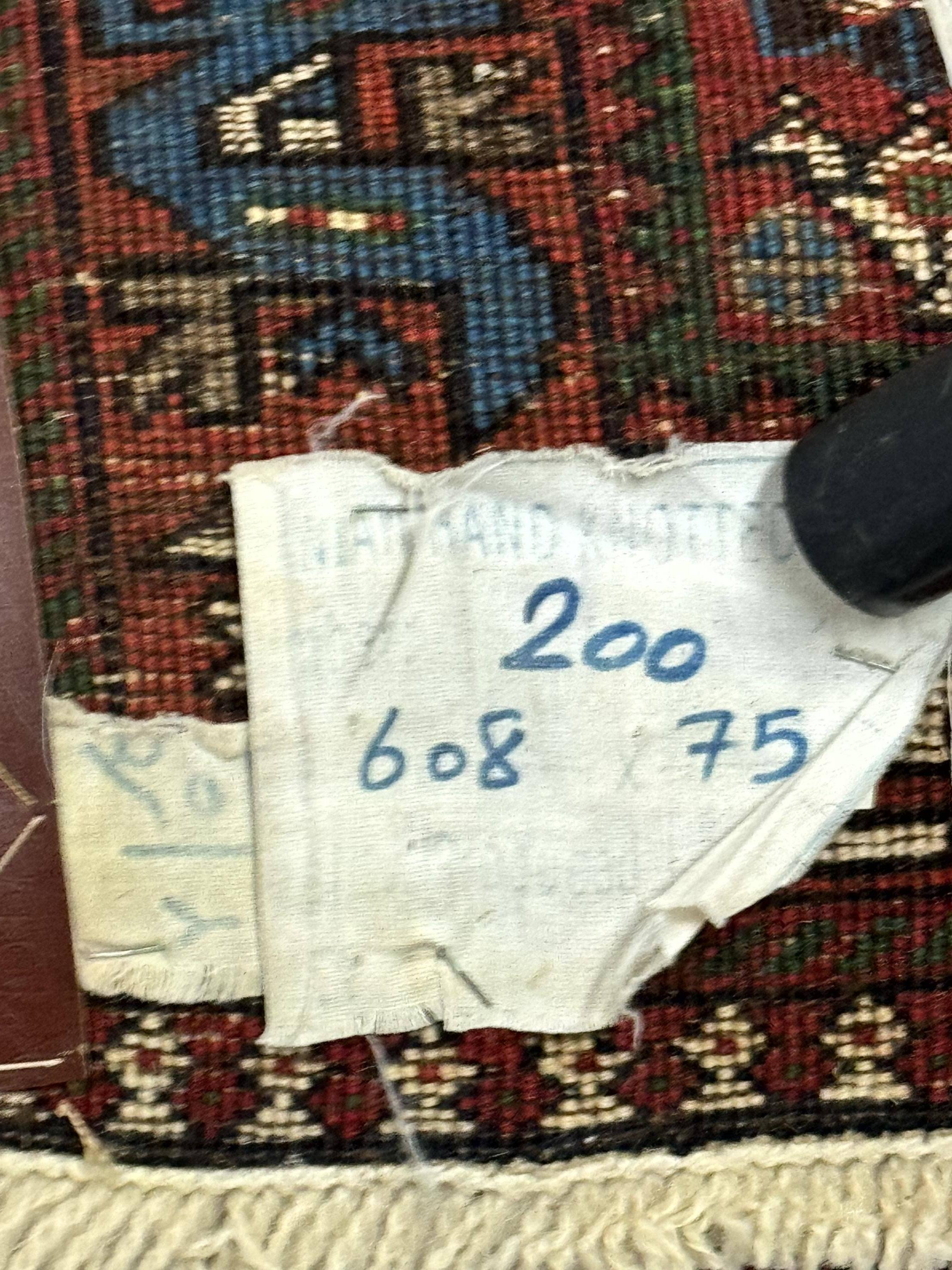 Persian Tribal Runner Rug 2.6 x 20 ft, Antique Persian Shiraz Carpet for Hallway, Colorful Navy Blue - Jewel Rugs