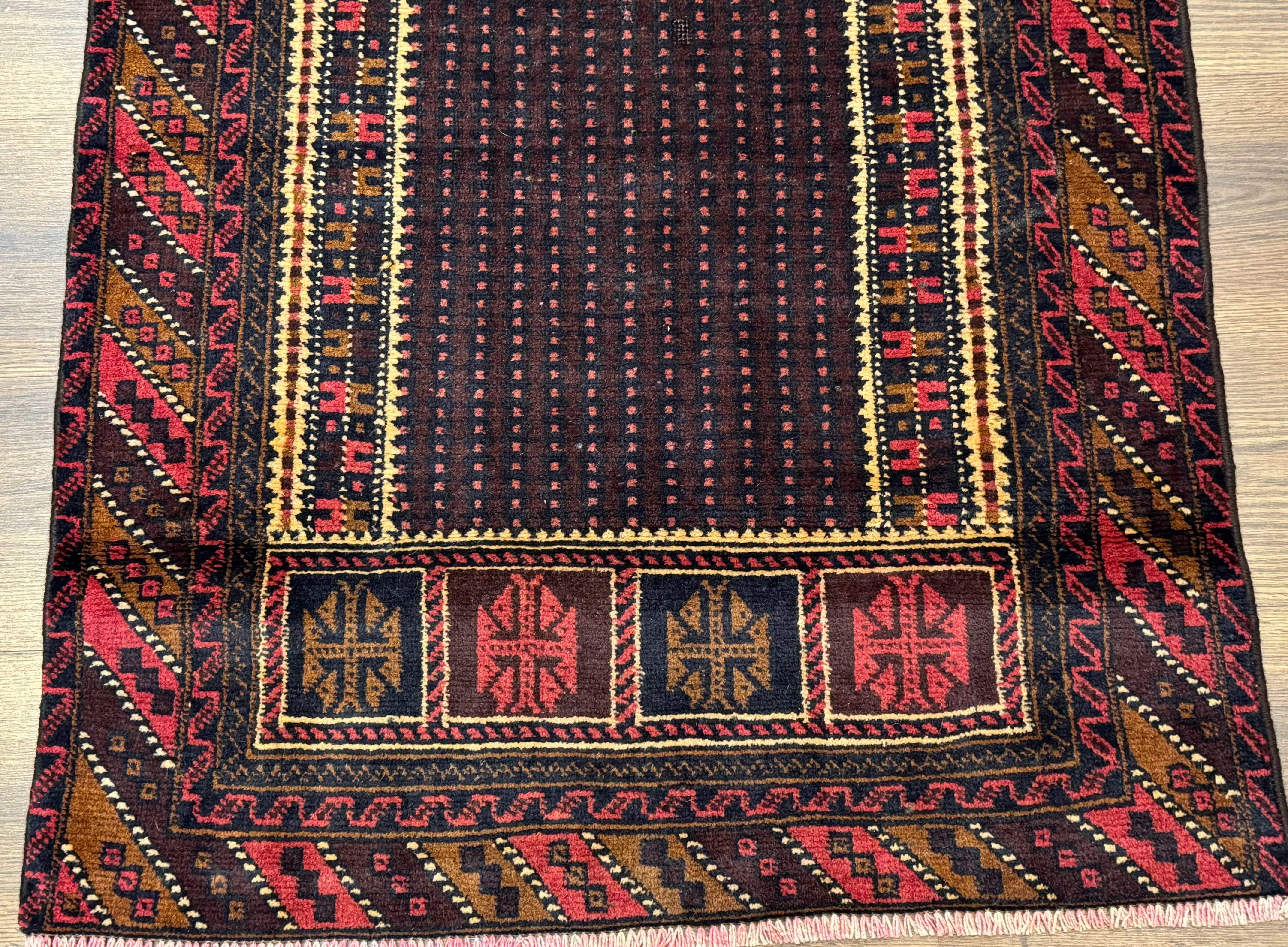 Persian Baluchi Prayer Rug 3x5 - Jewel Rugs