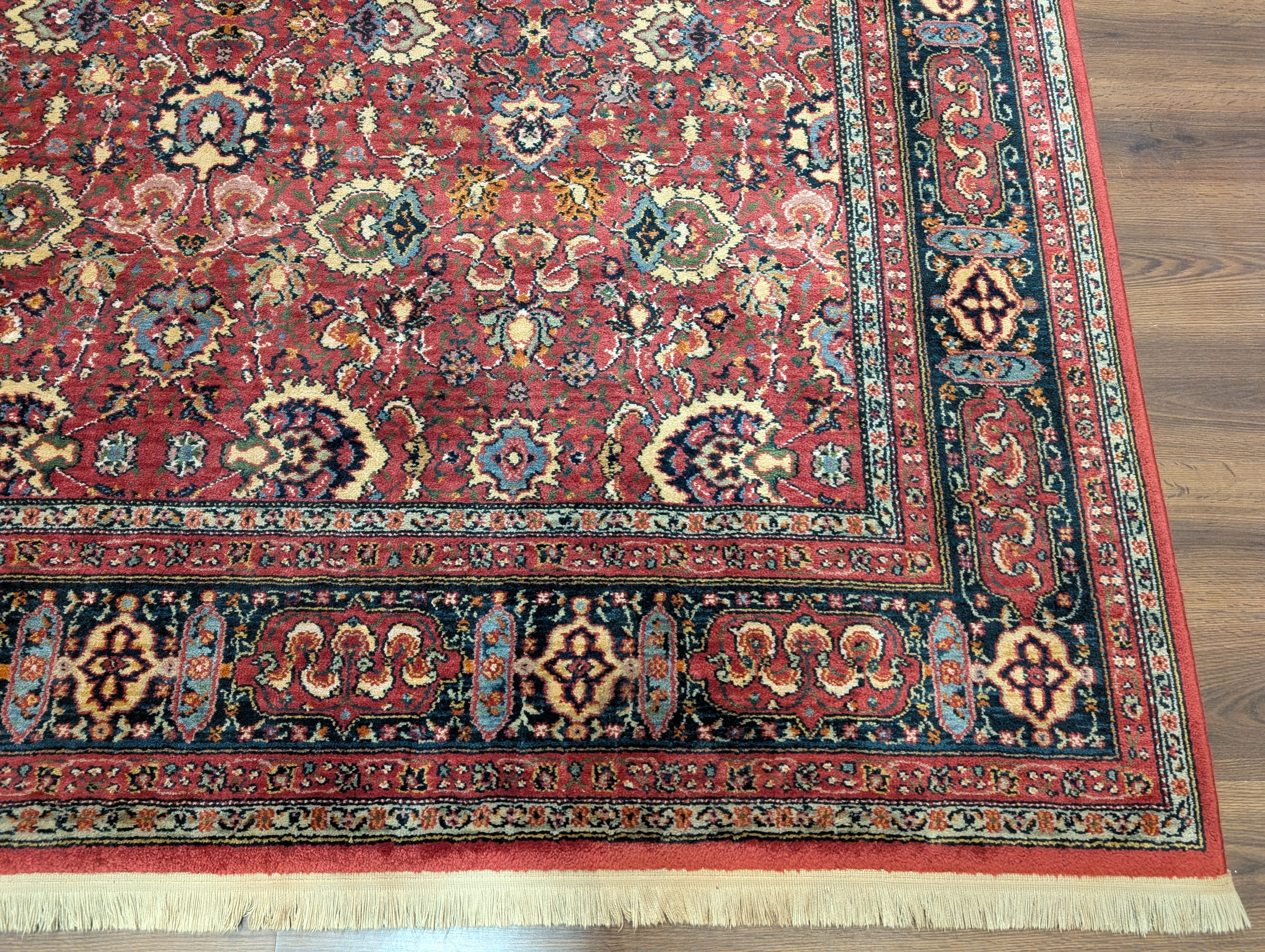 Karastan Rug 8x12 Williamsburg Herati #558, Wool Vintage Karastan Persian Carpet - Jewel Rugs