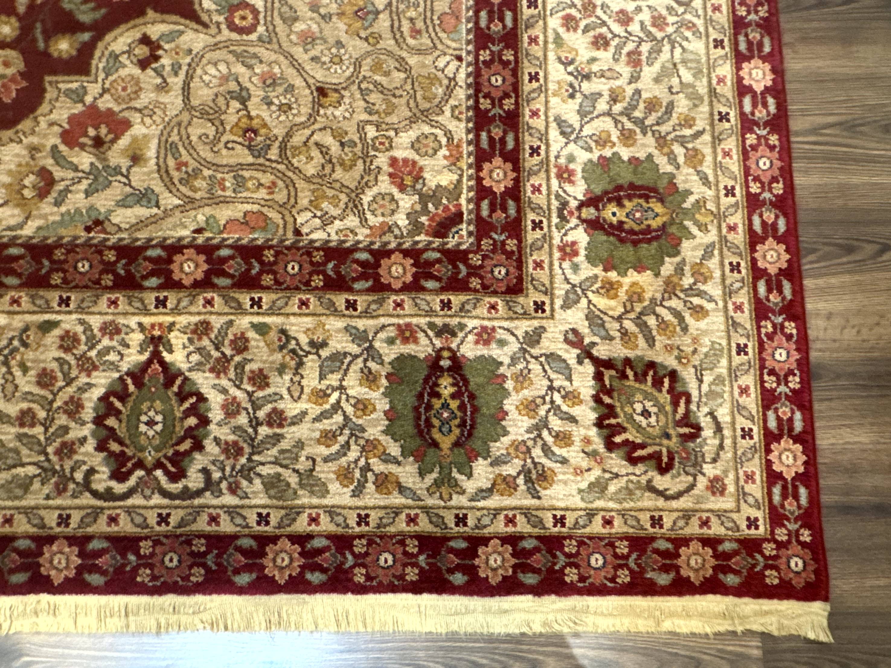 Karastan Rug 8.8 x 12, Antique Legends Royal Tabriz, Wool Pile, Vintage, Rare Design - Jewel Rugs