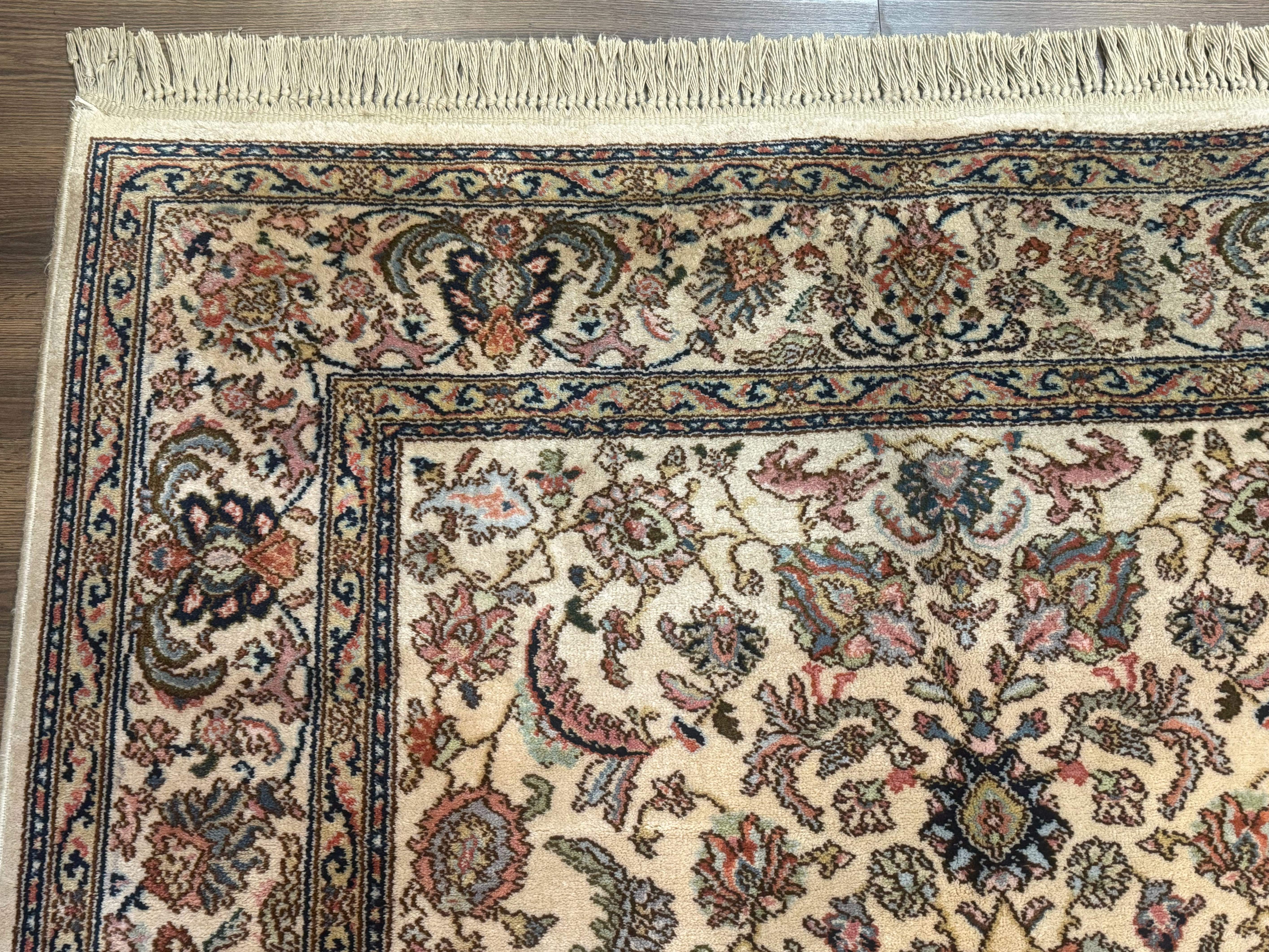 Karastan Rug 5.9 x 9, Wool, Ta'briz #738, Original 700 Series - Jewel Rugs