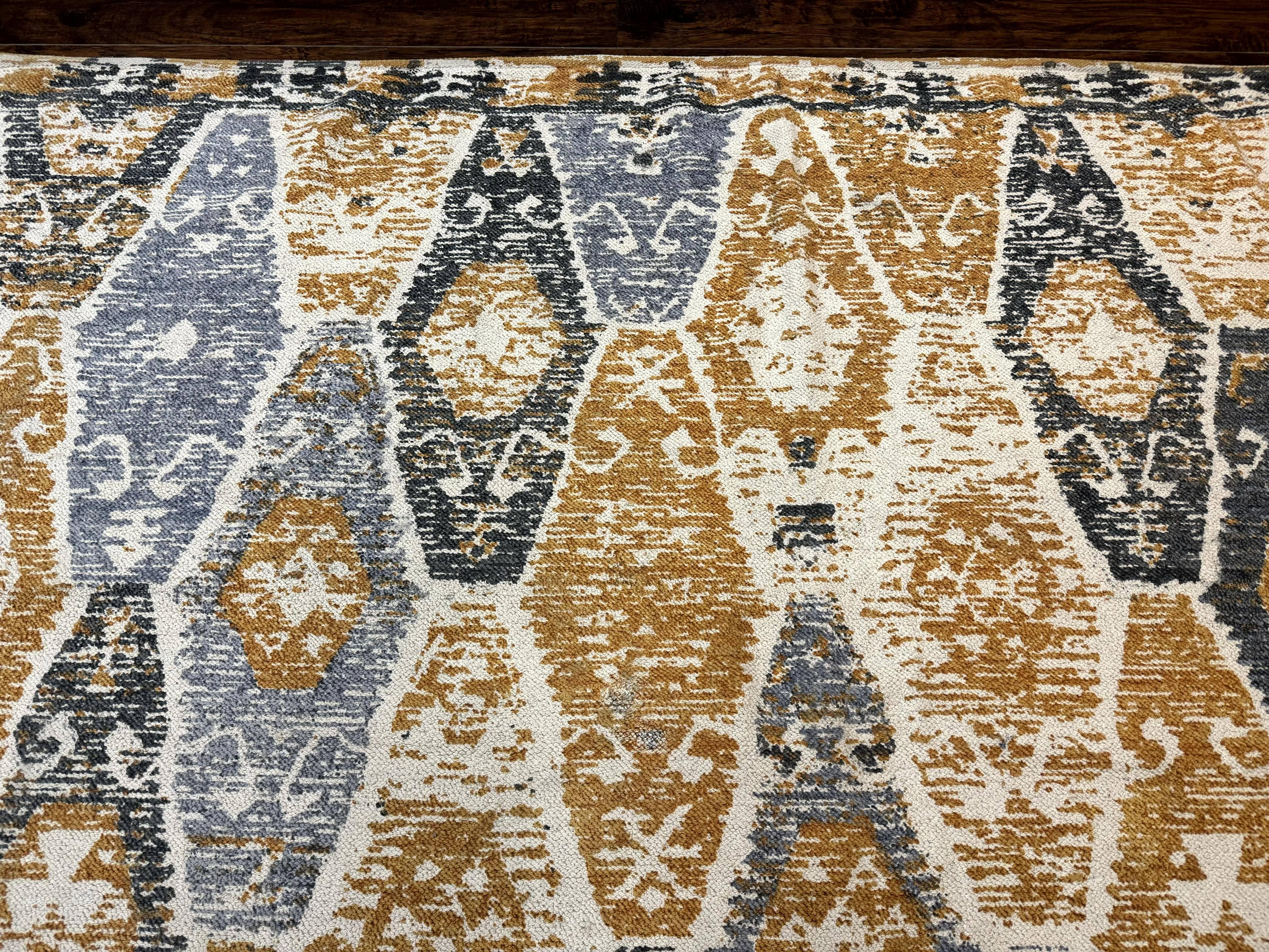 Handmade Contemporary Modern Indian Rug 8x10, Colorful - Jewel Rugs