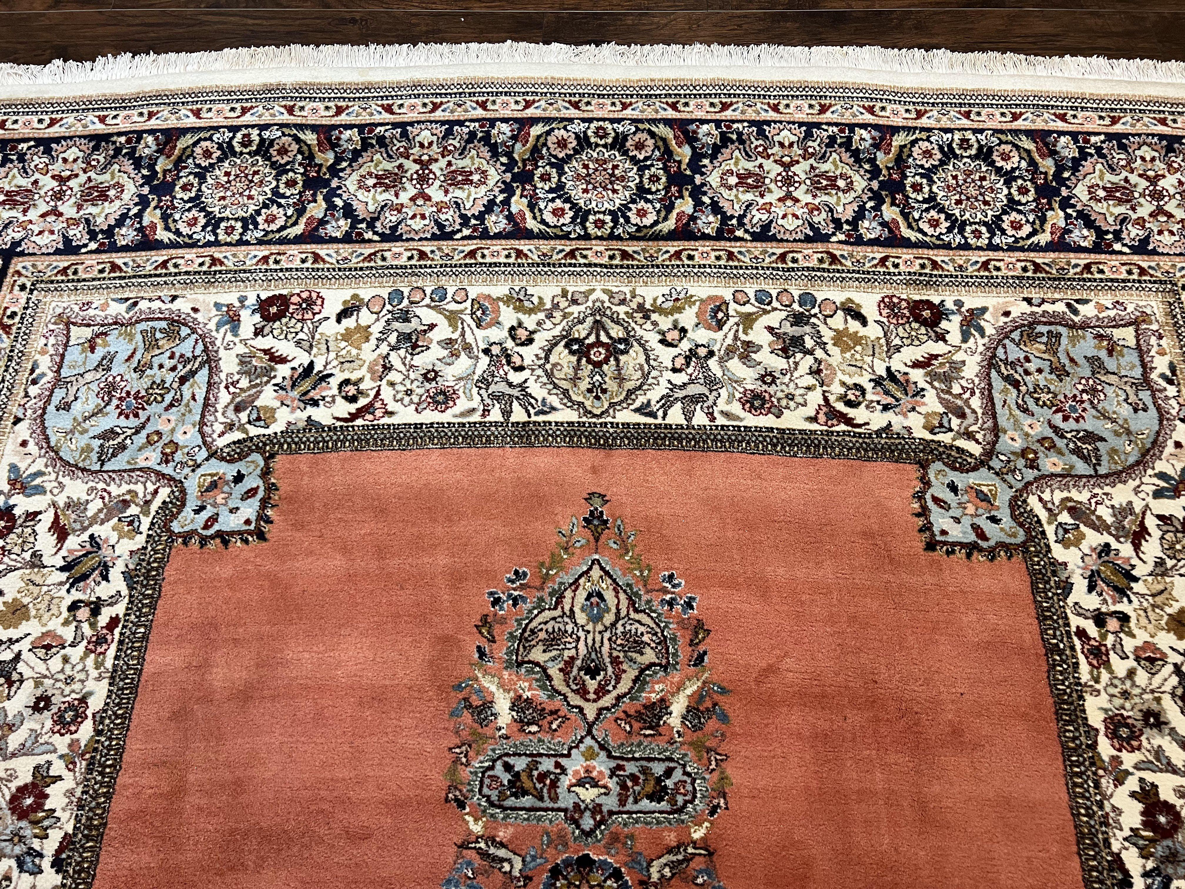 10x13.3 Pakistani-Persian Tabriz Rug