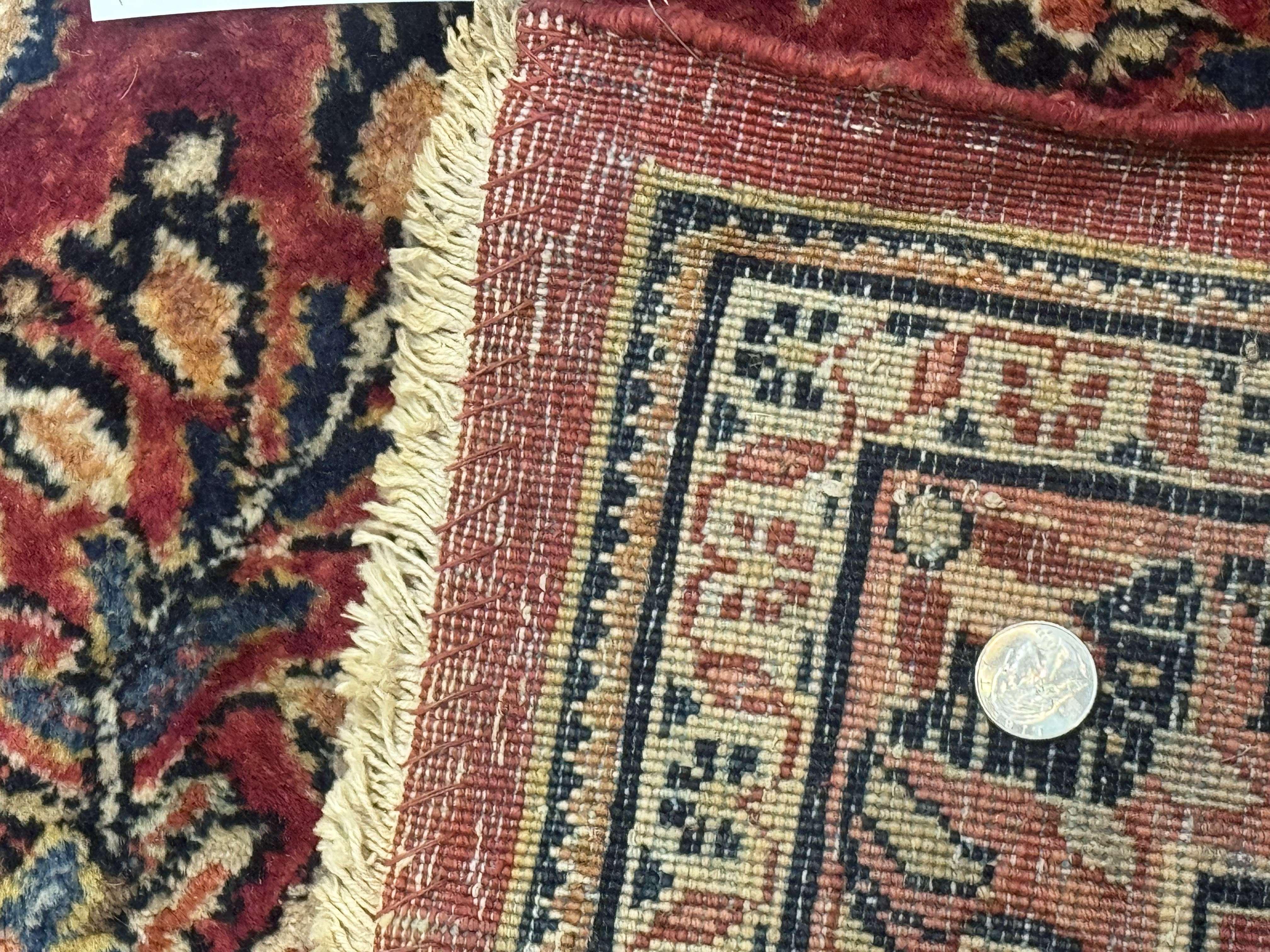 Persian Sarouk Rug 10x18, Palace Size Antique Persian Carpet, Wool, Red, Floral, Handmade Traditional Persian Rug, Extra Large Rug - Jewel Rugs