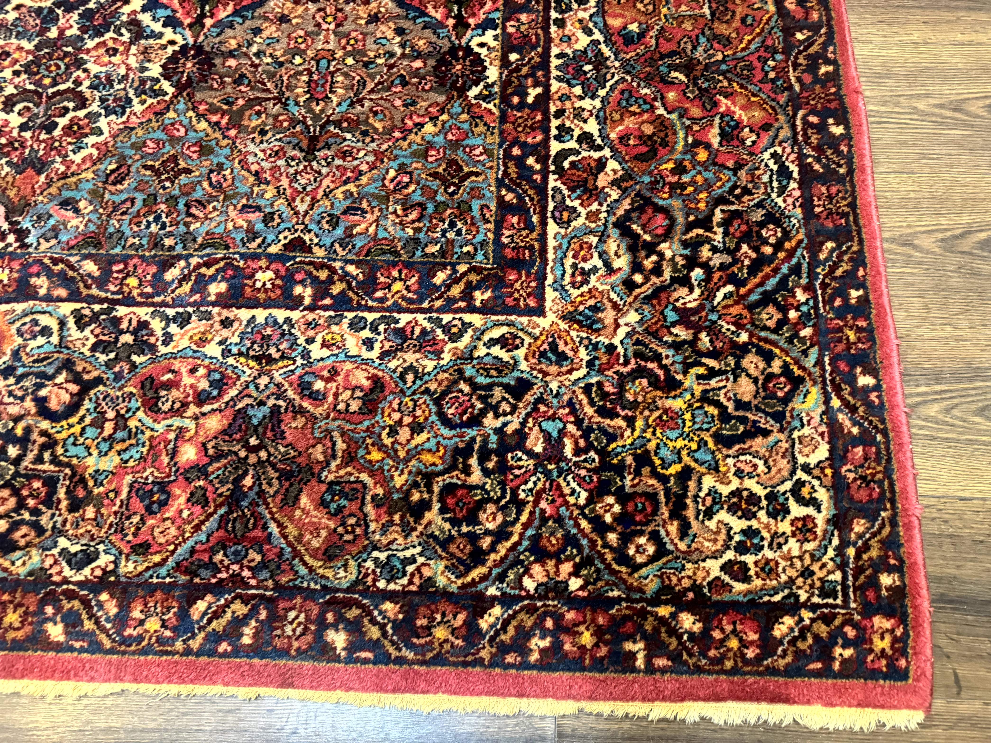 10x16 Karastan Multicolor Panel Kirman Rug #717, Palace Size Wool Discontinued Original 700 Series - Jewel Rugs