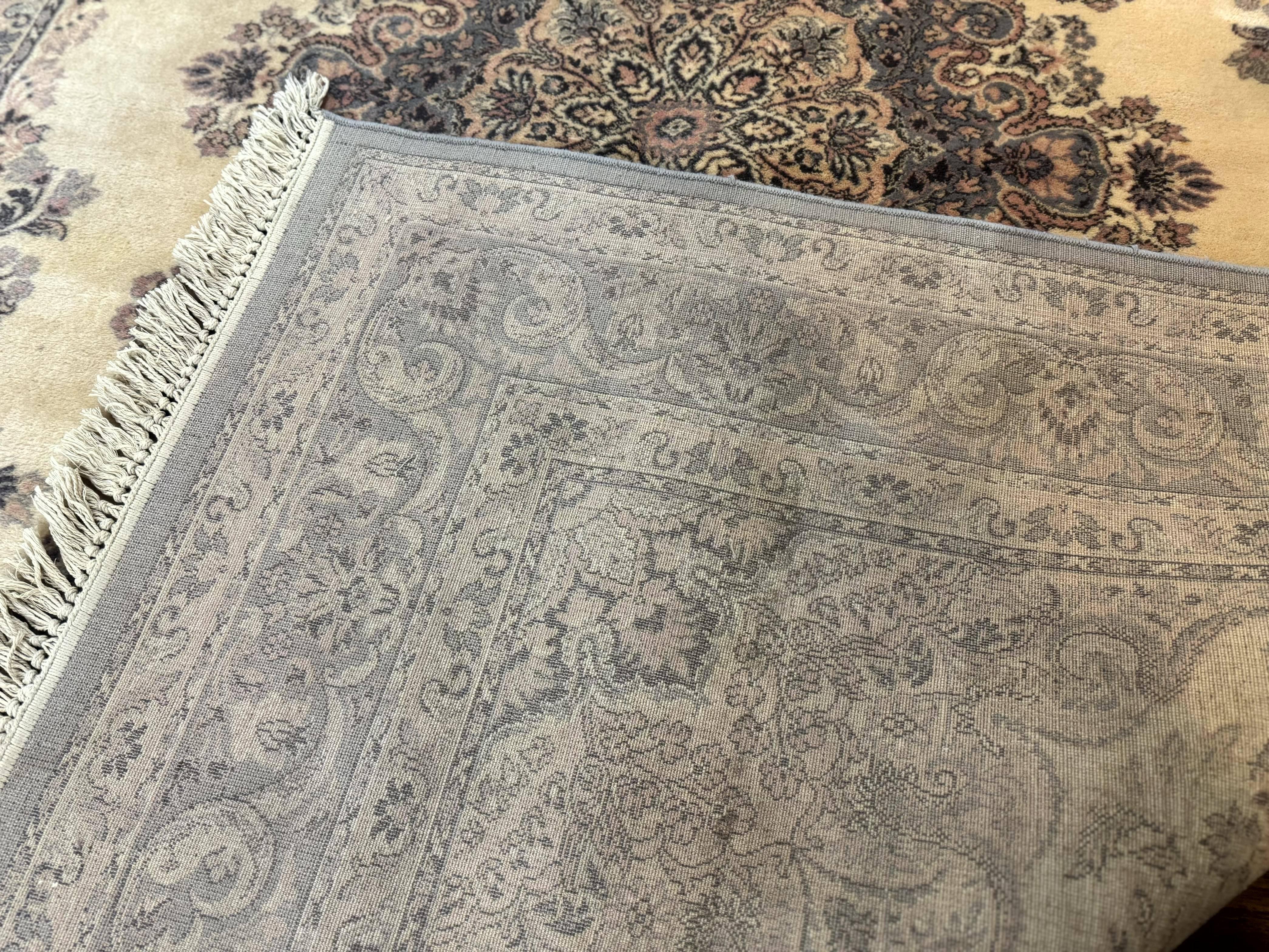 Belgium Power Loomed Wool Rug 6.9 x 9.6, Vintage Oriental Carpet - Jewel Rugs