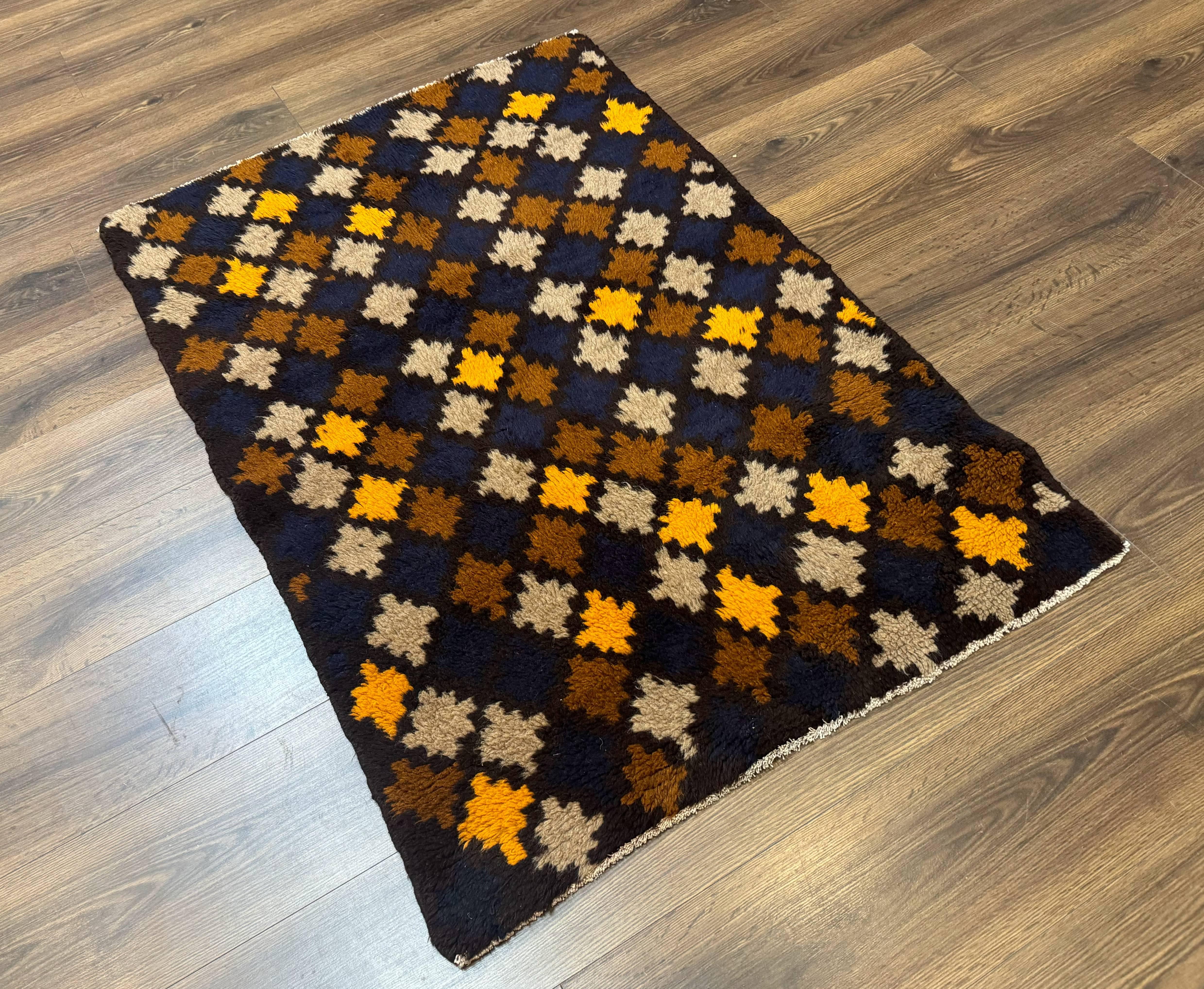 Balouch Rug 3x4, Afghan Rug, Tribal Rug, Multicolor - Jewel Rugs