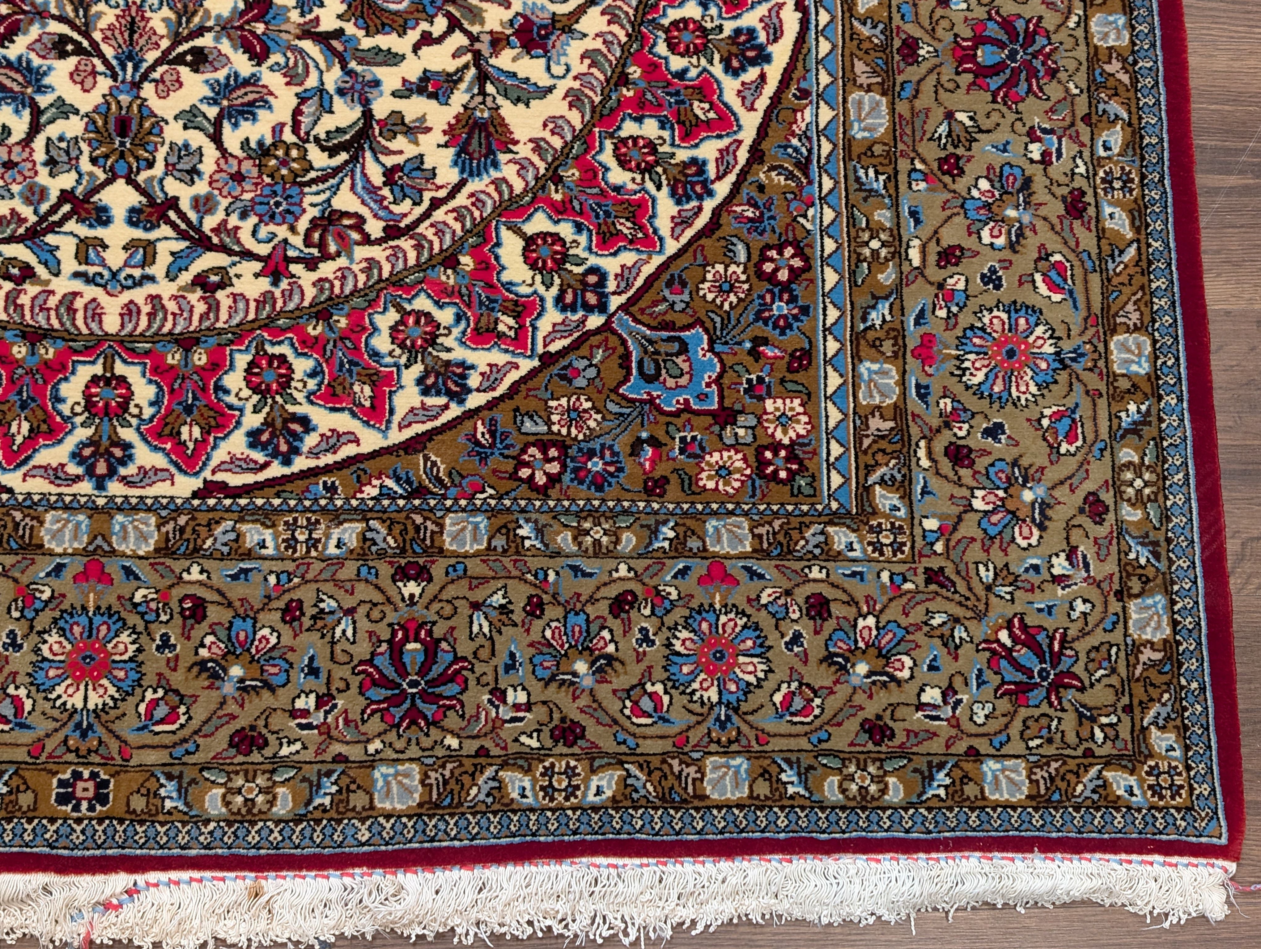 Persian Qum Rug 5x7, Fine 290 KPSI, Hand Knotted, Pair A - Jewel Rugs
