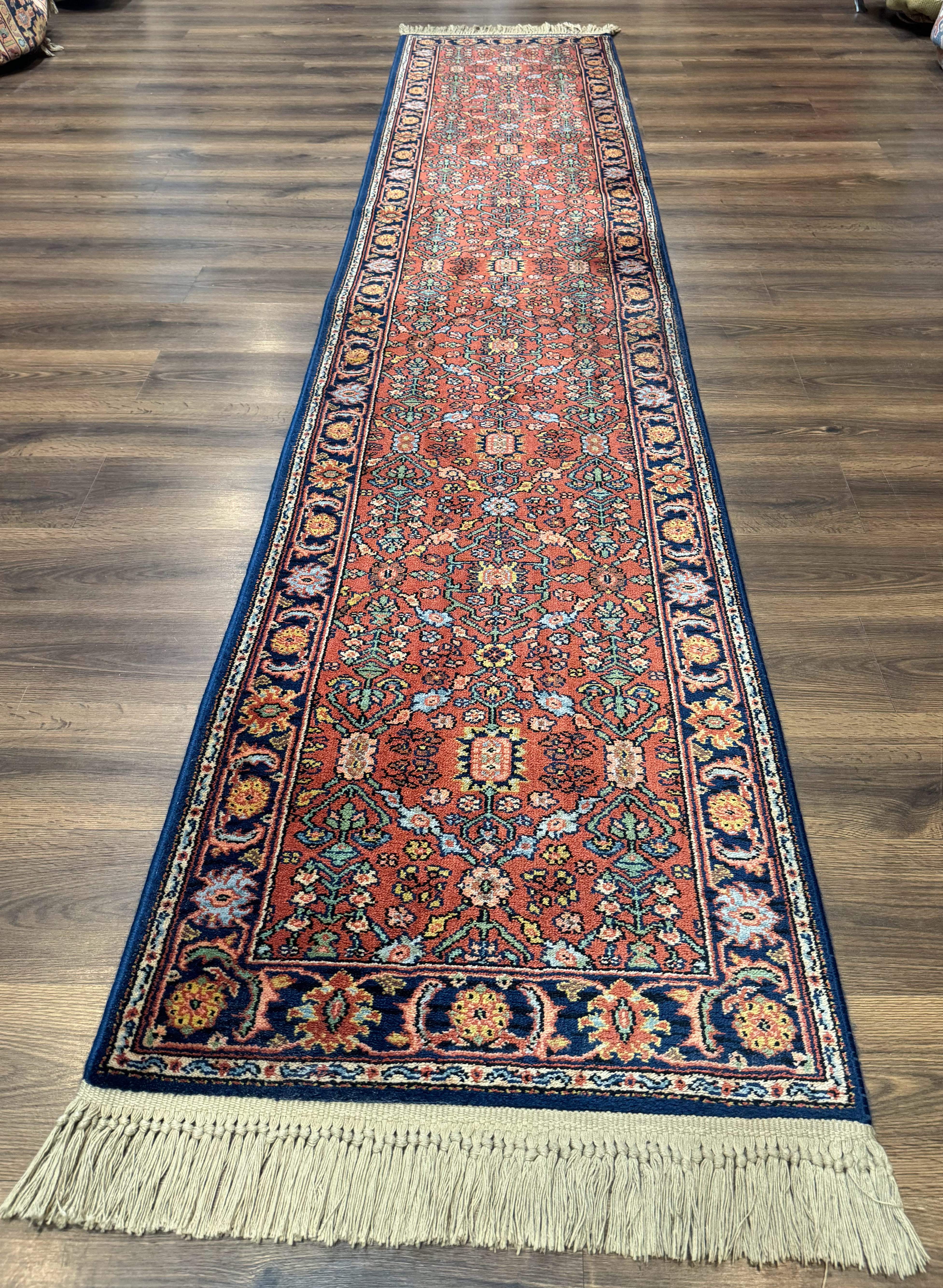 Karastan Runner Rug 2.6 x 12 Serapi #729, Wool Discontinued Original 700 Series, Rare - Jewel Rugs