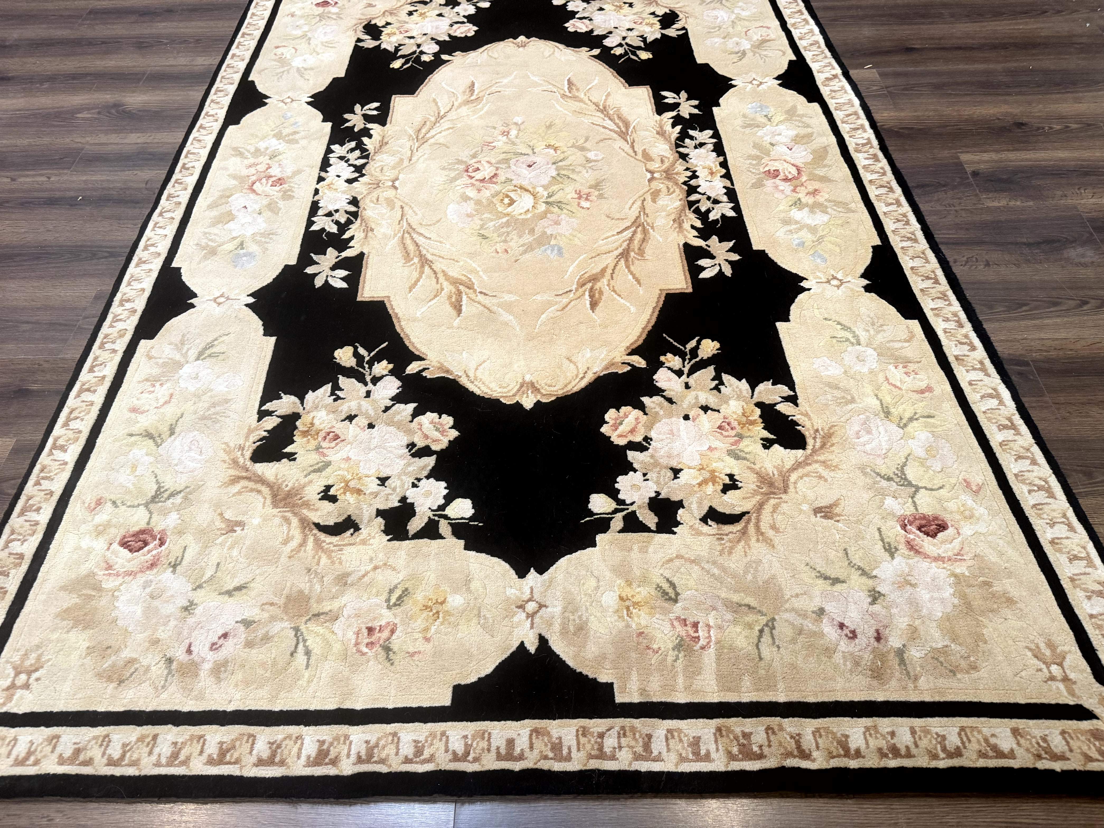 2X5 French Aubusson Rug Handmade Rug, Area discount Rug, Vintage Rug, Needlepoint Rug, Wool Kilim Rug, Floral Rug, Home Decor Rug, 148 x 75 cm