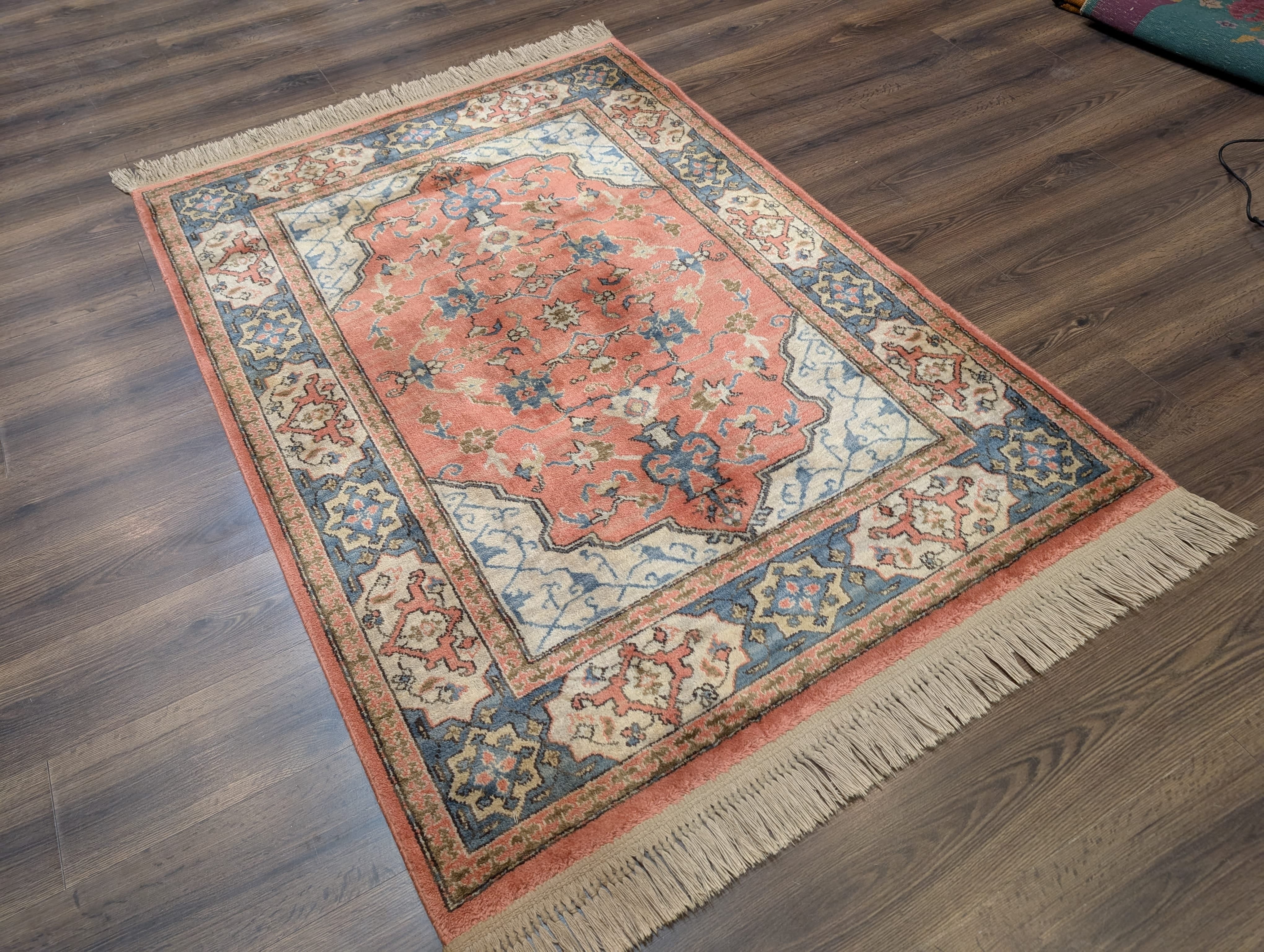 Karastan Rug 4x6, Bergmama #737, Wool, Vintage - Jewel Rugs