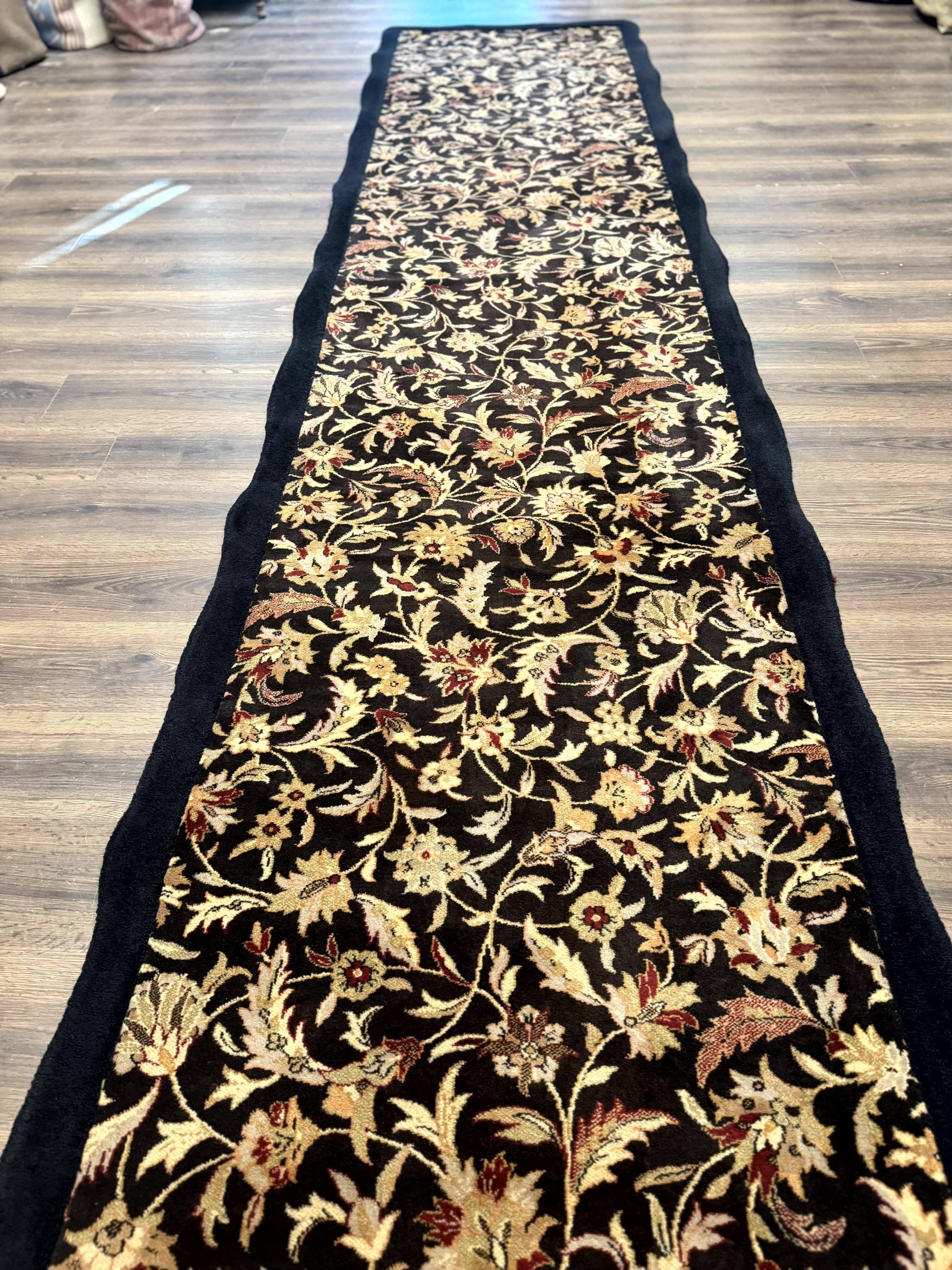 Floral Runner Rug 3.6 x 17 - Jewel Rugs