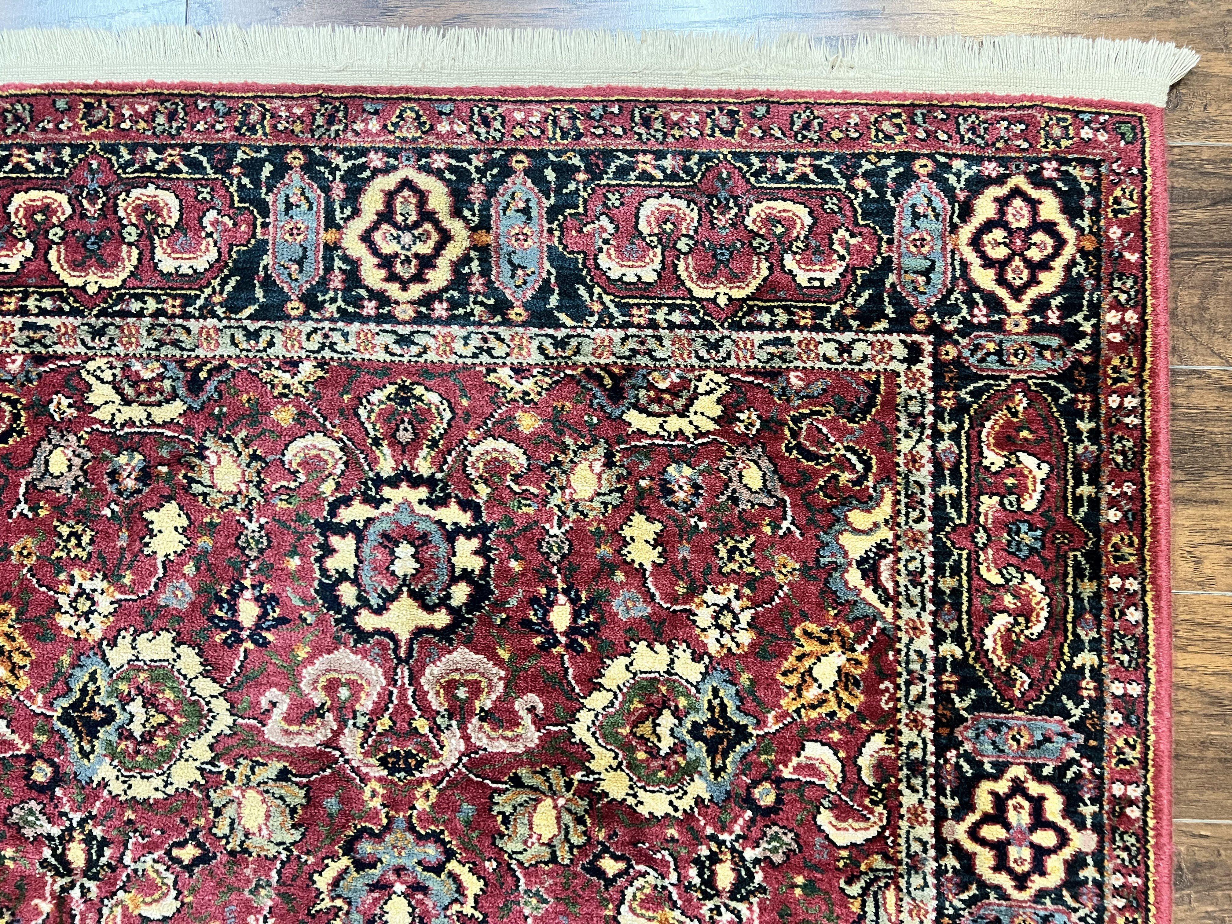 Karastan Rug 4x6, Williamsburg Herati #558, Wool Karastan Carpet, Vintage Karastan Persian Area Rug, Wool Pile - Jewel Rugs