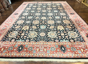 Karastan Rug 10x14, Karastan Williamsburg Kurdish Pattern 559, Wool Pile Vintage Karastan Carpet, Discontinued, Room Sized Area Rug
