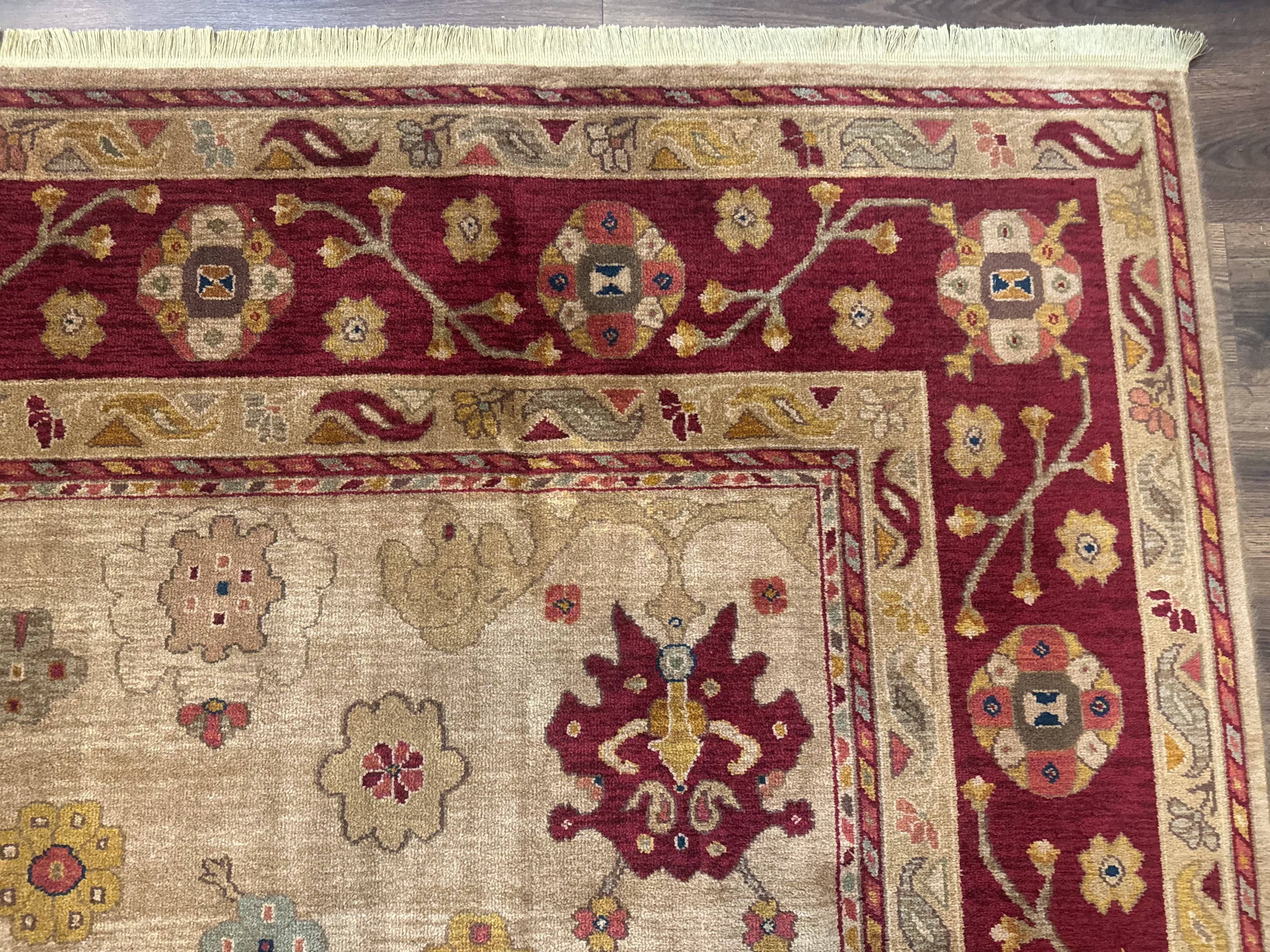 Karastan Rug 10x14, Antique Legends Oushak 2200-203, Vintage, Wool Pile - Jewel Rugs