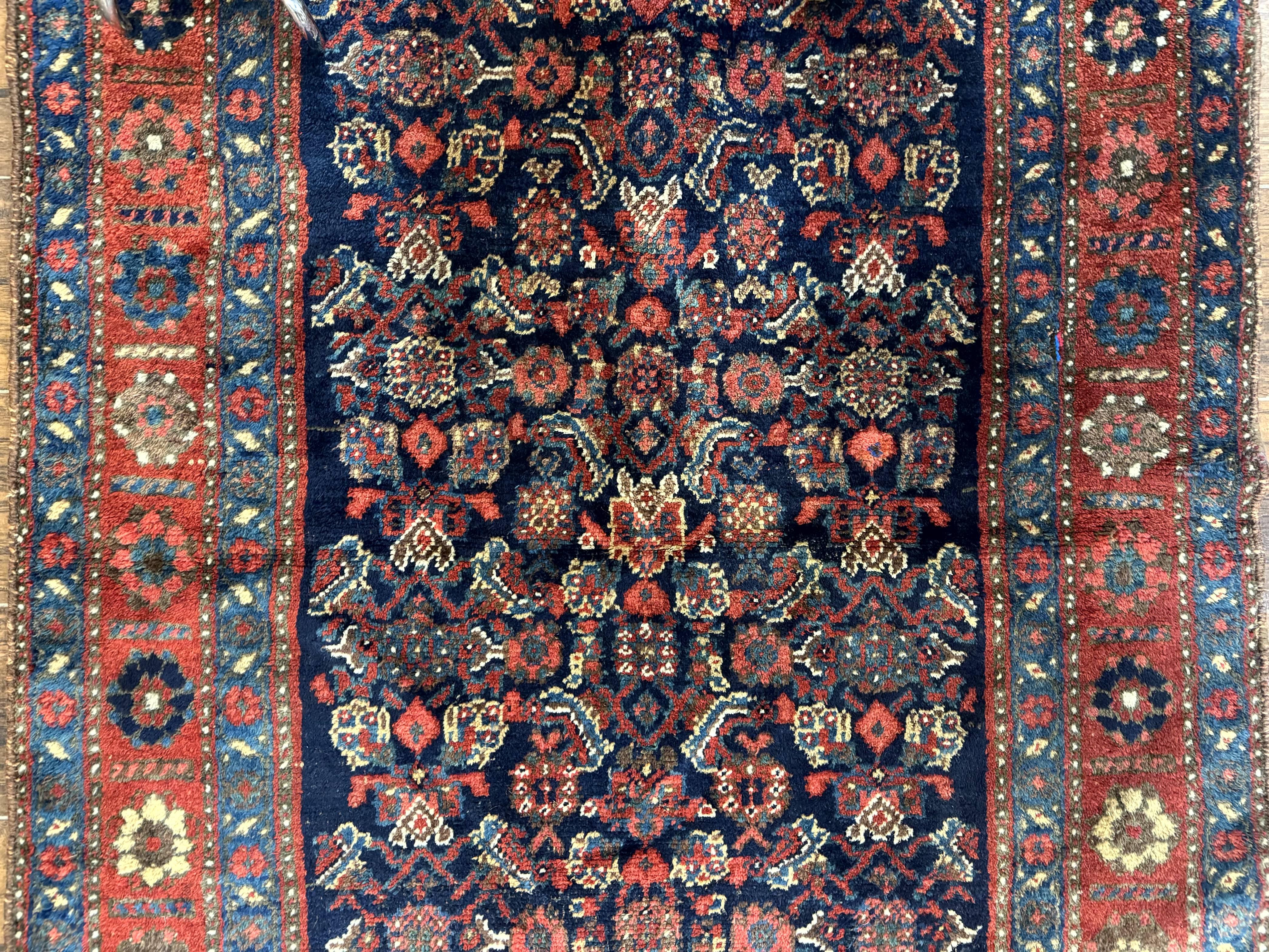 Antique Persian Tribal Rug 4x6, Kurdish Rug - Jewel Rugs