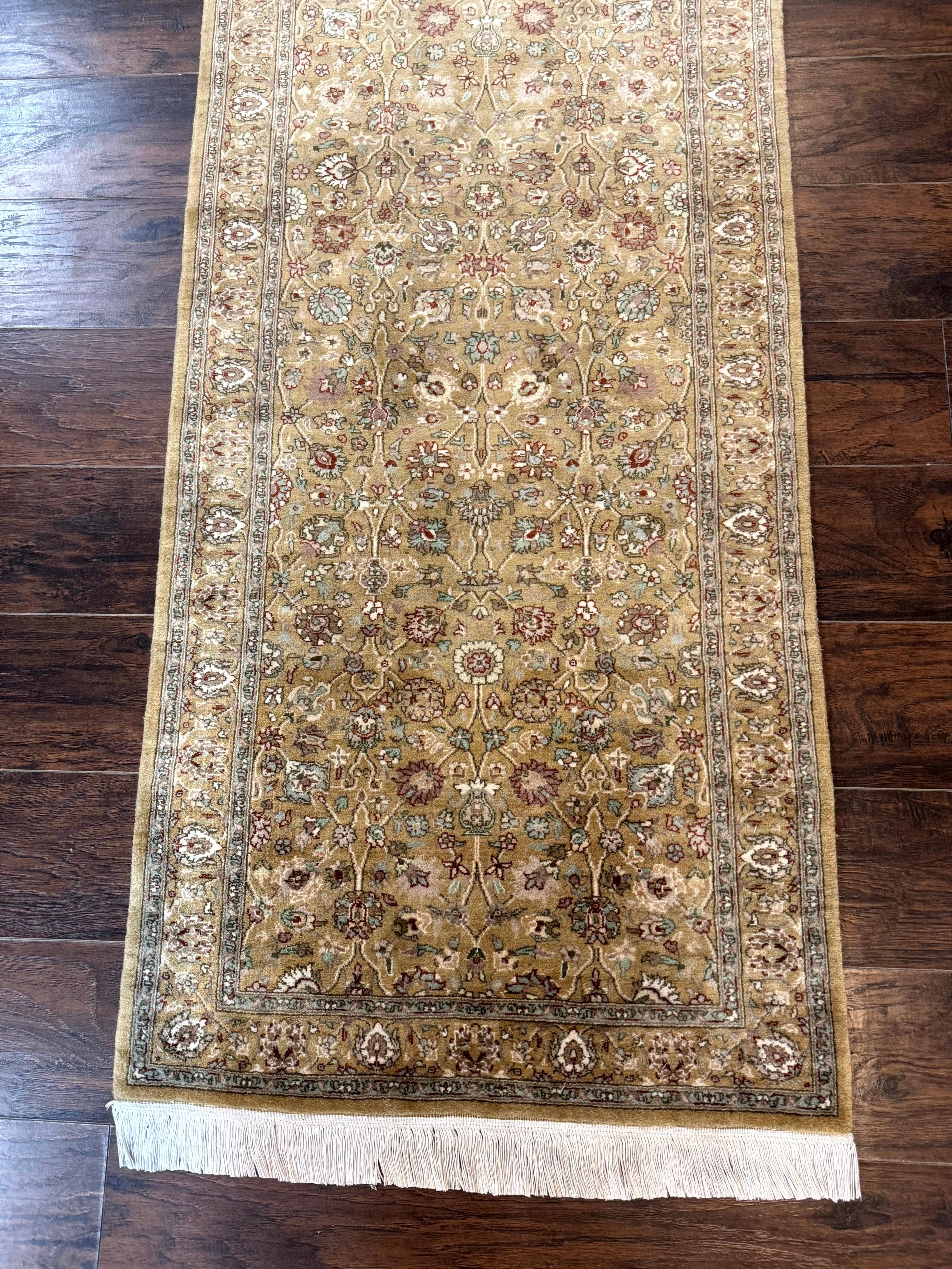 Persian Runner Rug 3x8, Traditional Wool Runner Rug for Hallway or Kitchen, Pak Persian Rug, Fine 225 KPSI - Jewel Rugs