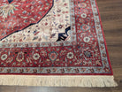 Sino Persian Heriz Serapi Rug 9x12, Very Fine 500 KPSI, Wool, Hand Knotted - Jewel Rugs