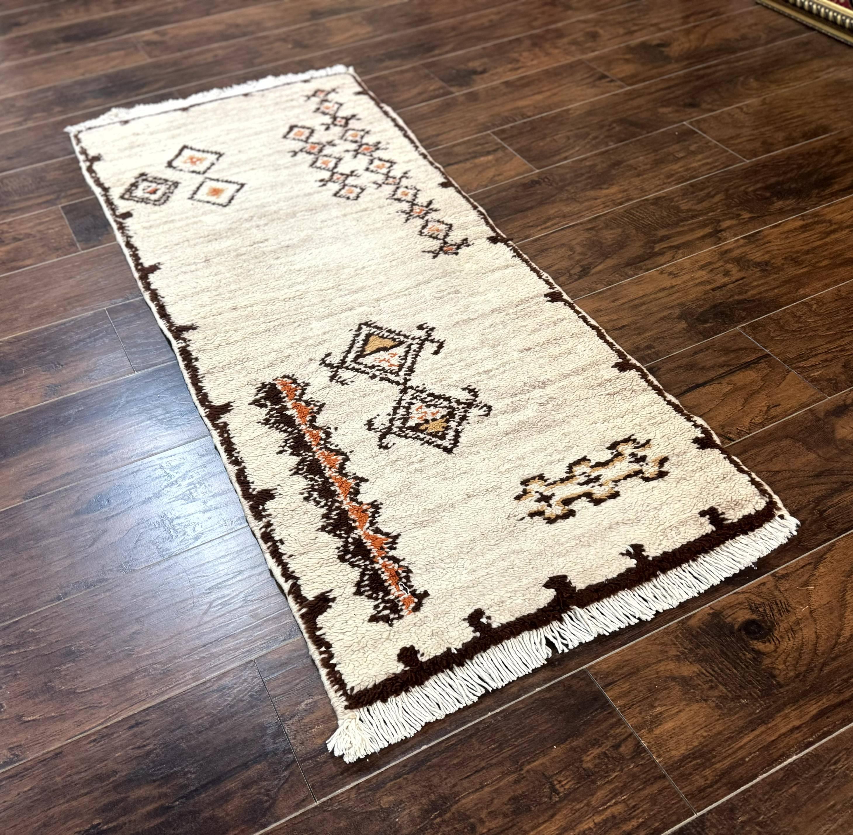 SIZE : online 1'11 x 8'10 Feet Vintage Handmade Afghan Tribal Kelim Runner. Floor Runner. Kitchen Decor Runner, Moroccan Rug Runner