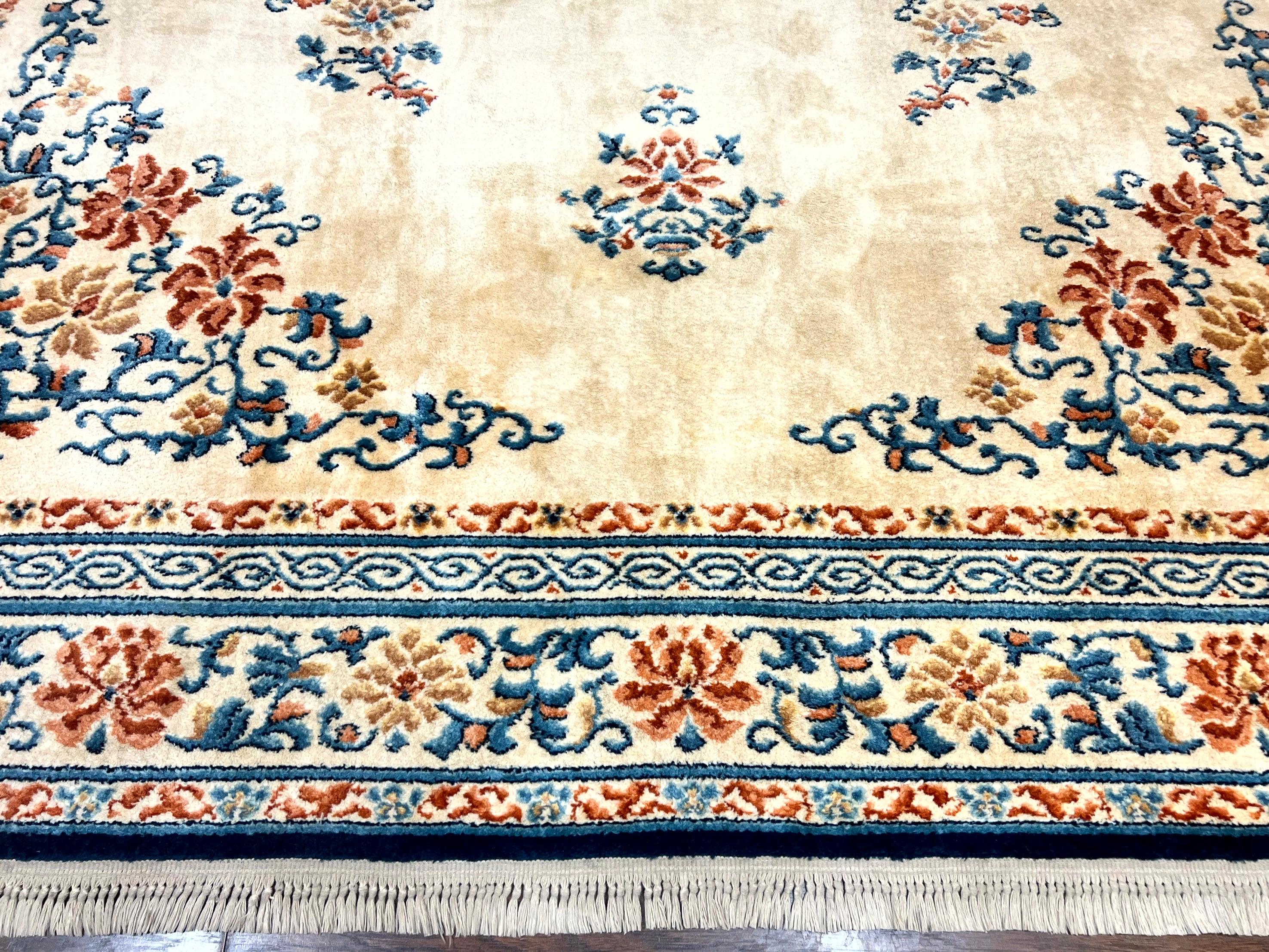 Karastan Rug 10x14 Chinese #718, Vintage Original 700 Series Wool