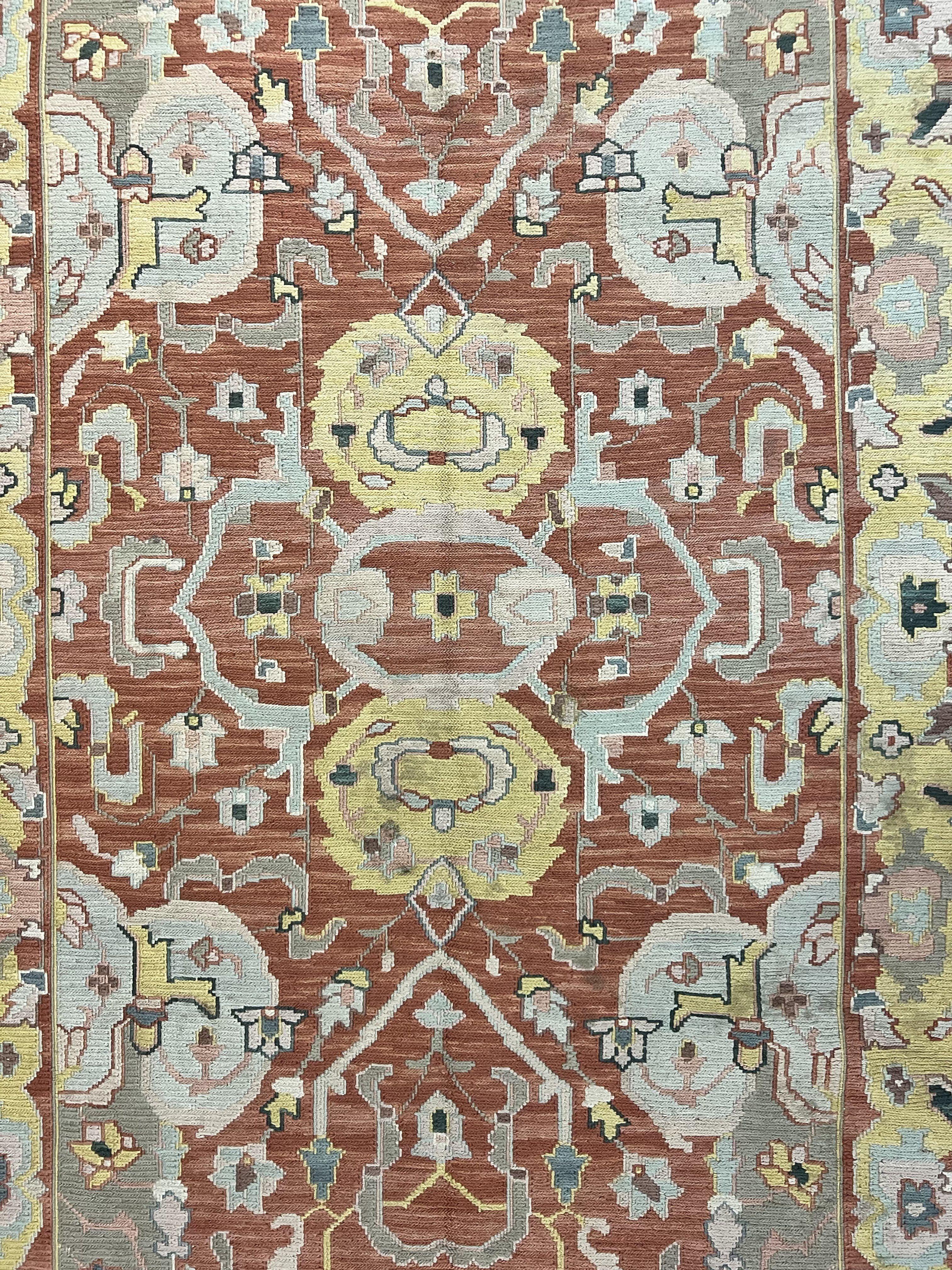 Turkish Flatweave Kilim Rug 4x6, Geometric Wool Handmade Carpet, Vintage - Jewel Rugs