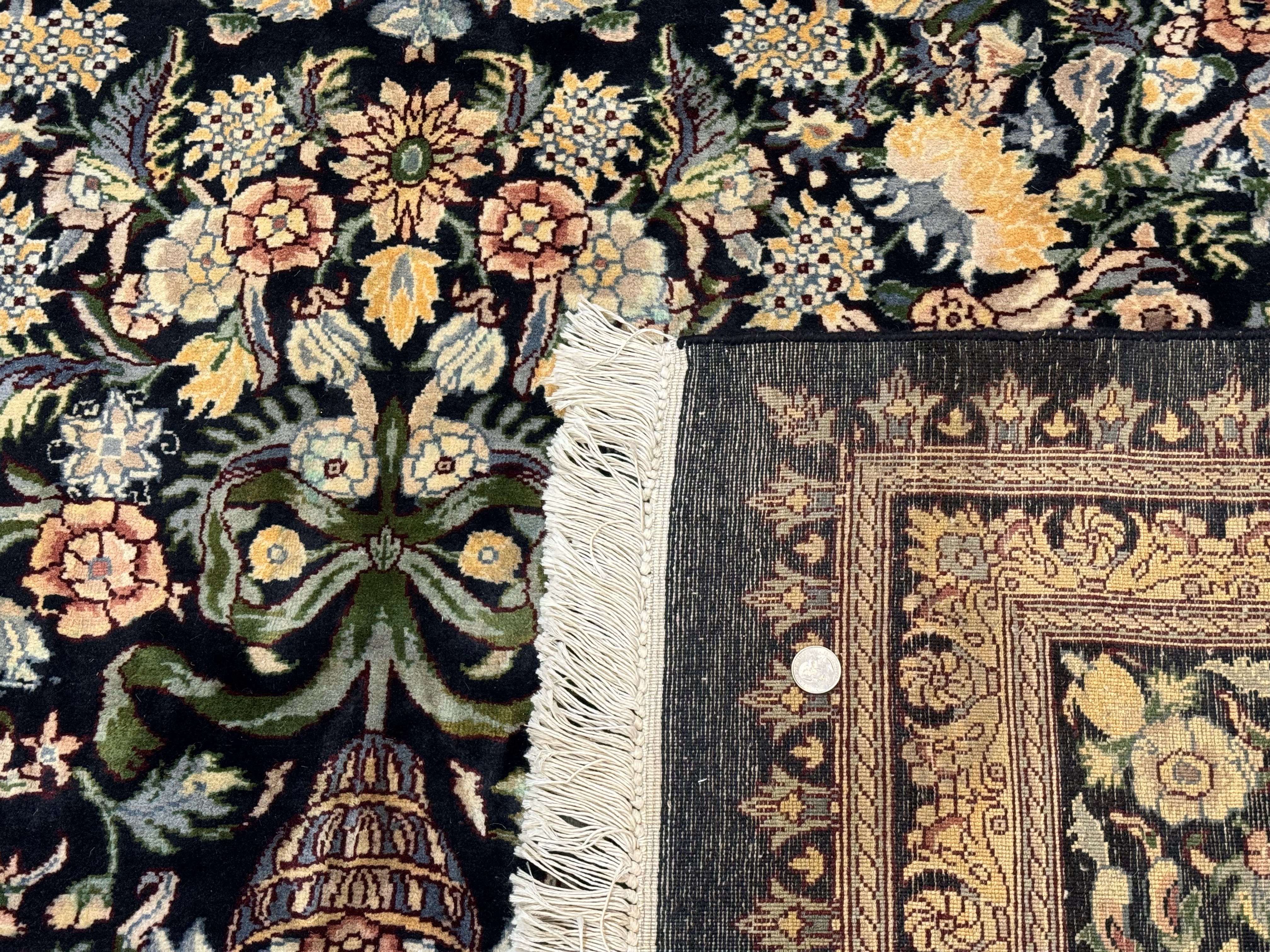 Pak Persian Rug 10x14, Elegant Floral Carpet, Fine 225 KPSI - Jewel Rugs