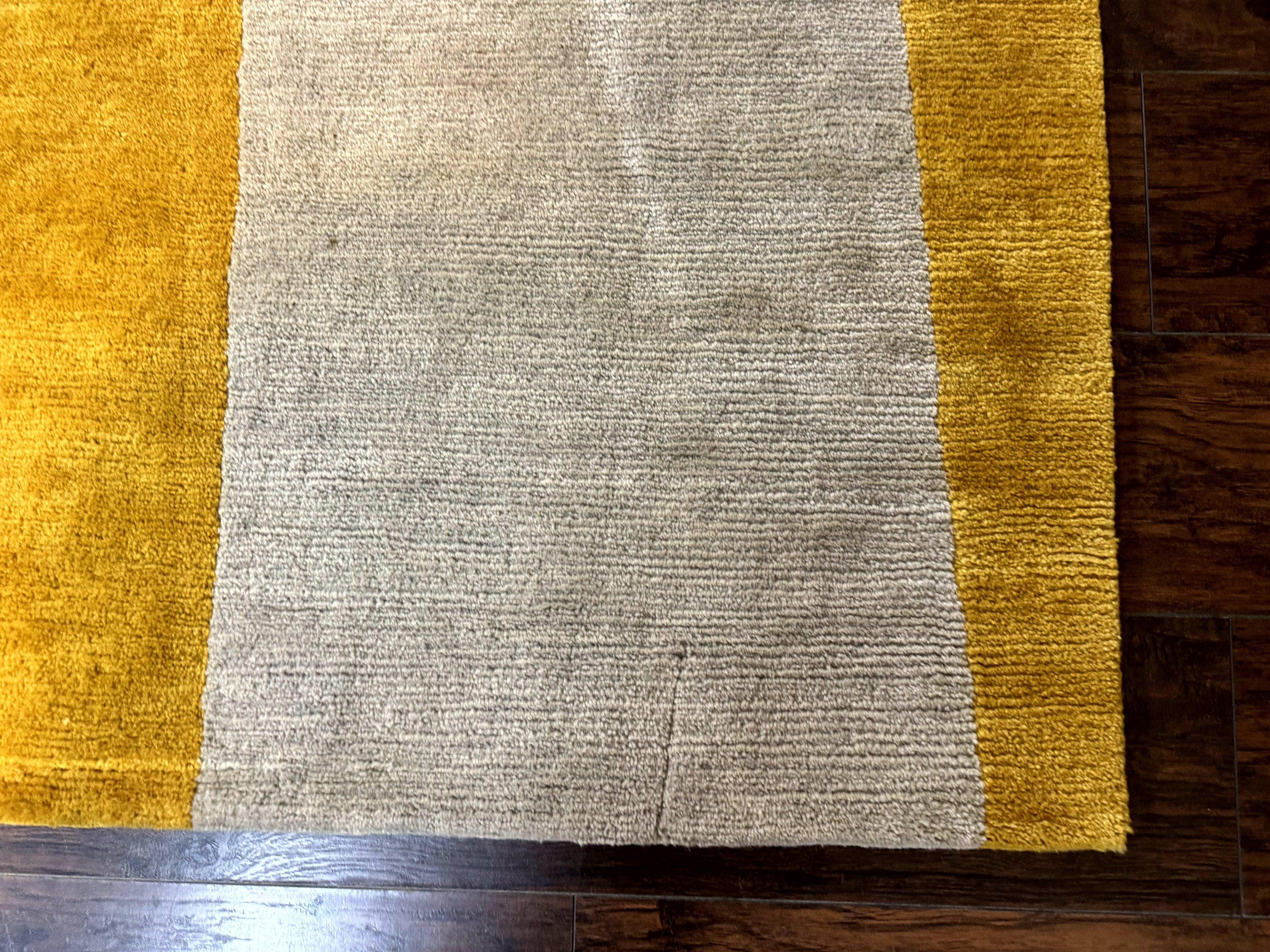 Modern Tibetan Rug 9x10, Wool Handmade Tibetan Area Rug, Abstract Multicolor - Jewel Rugs