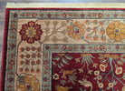 Karastan Rug 9x12, Antique Legends Emperor's Hunt 2200-204, Wool, Vintage Discontinued USA 8' 8" x 12' in Red, Light Tan - 2603L088