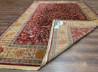 Karastan Rug 9x12, Antique Legends Emperor's Hunt 2200-204, Wool, Vintage Discontinued USA 8' 8" x 12' in Red, Light Tan - 2603L088