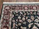 6' X 9' Vintage Oriental Fine Floral Handmade Wool Silk Rug Vegetable Dyes Nice - Jewel Rugs