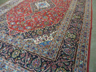 8' X 11' Vintage Handmade India Wool Rug Hand Knotted Carpet Red Nice # 814 - Jewel Rugs