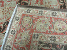 6' X 8' Vintage Handmade Pakistan Floral Oriental Wool Rug Details Organic Nice - Jewel Rugs