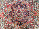 Semi Antique Persian Bidjar Rug, Red & Beige, Hand-Knotted, Wool, 4'7" x 7'10" - Jewel Rugs