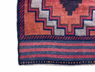 3X5 Vintage Handmade Tribal Wool Rug Balouchi Rug Afghan Rug Red 2' 8" X 4' 8" - Jewel Rugs